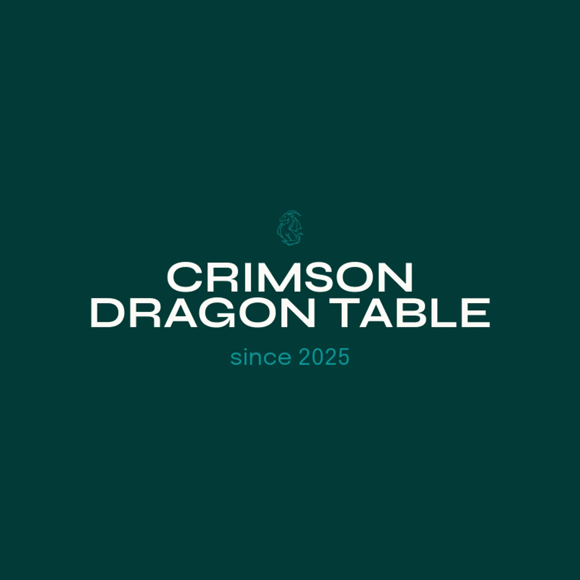Crimson Dragon Table logo for chinese