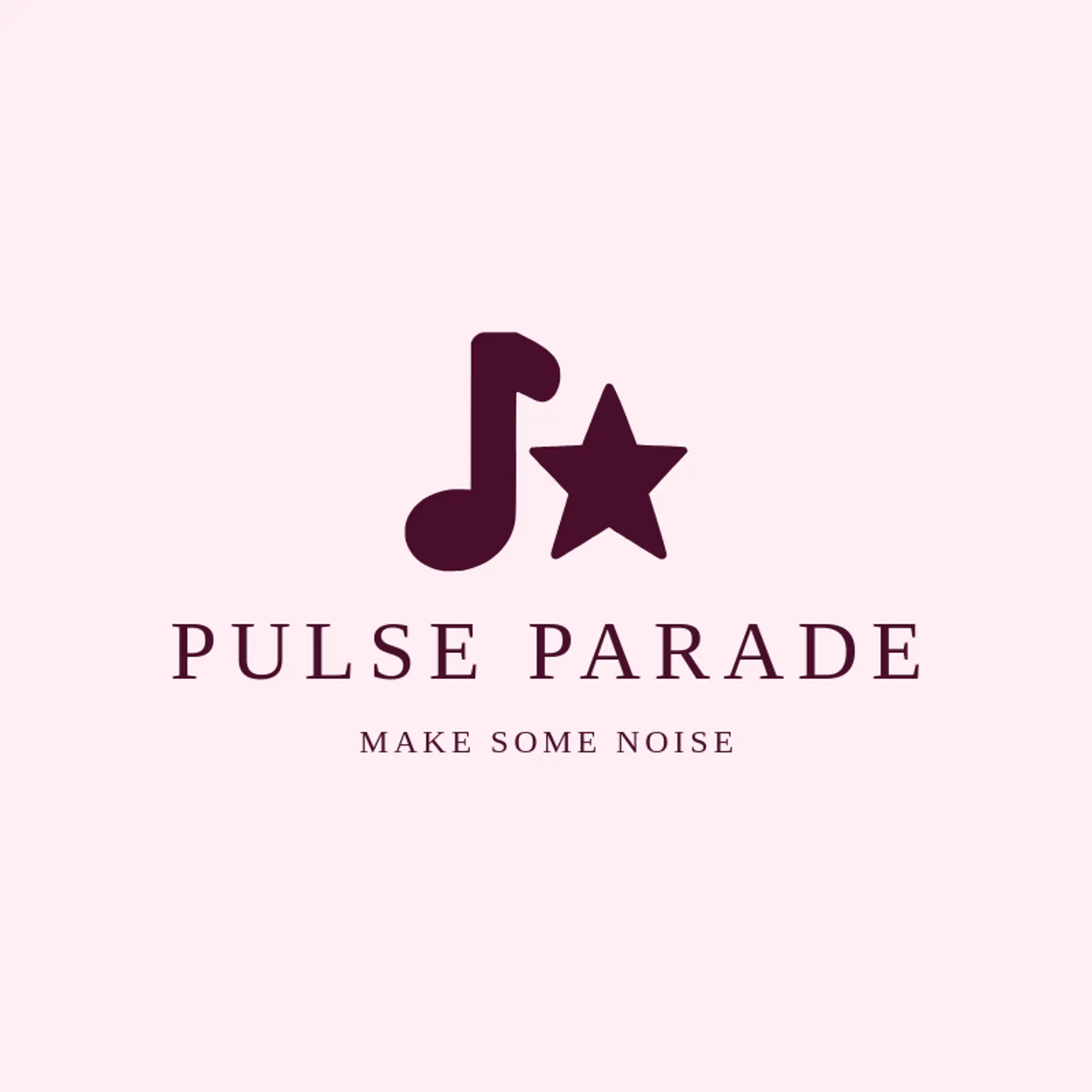 Pulse Parade logo for music note