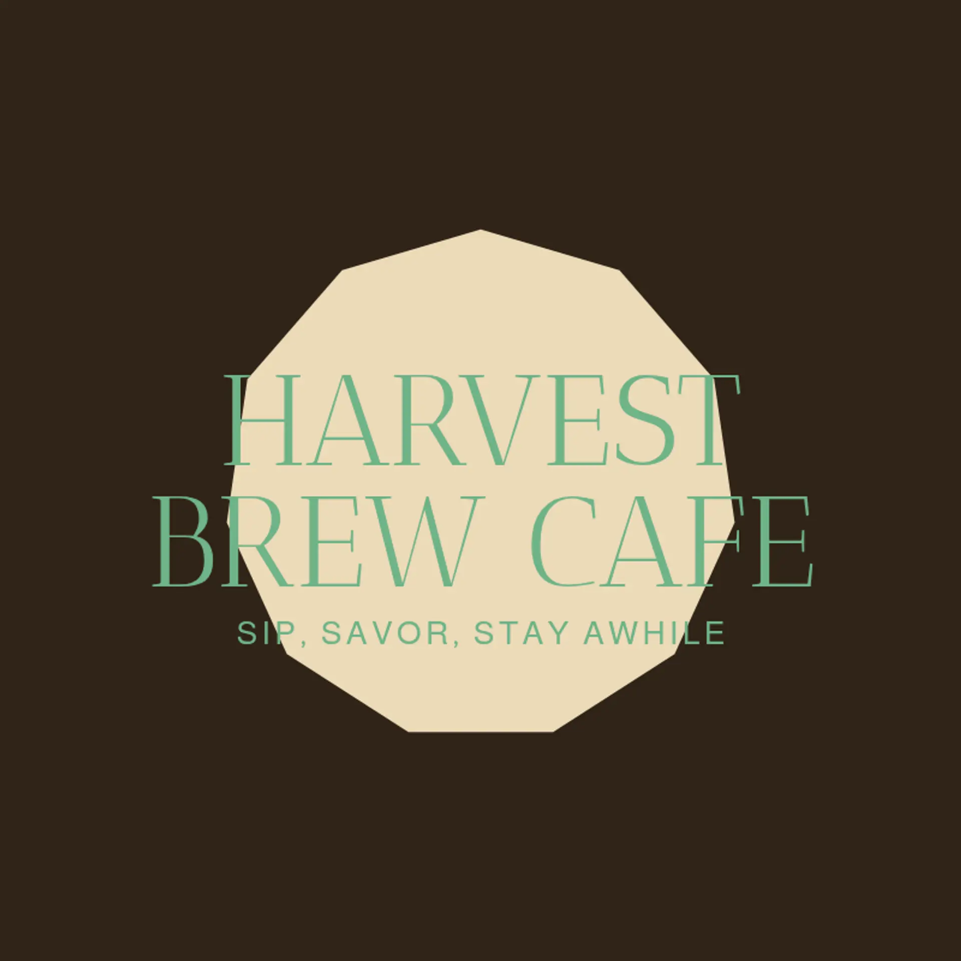 BeanVista Café logo for food cafe