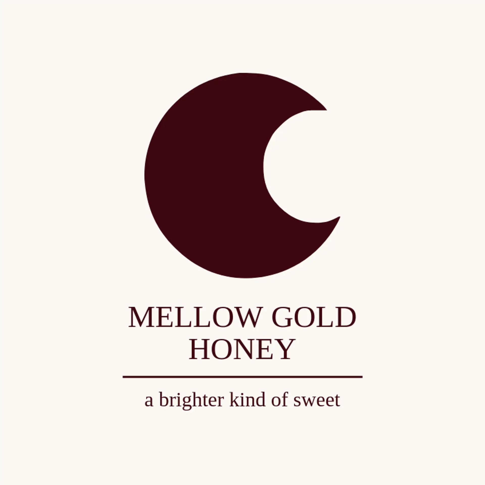 Mellow Gold Honey logo for honey bee