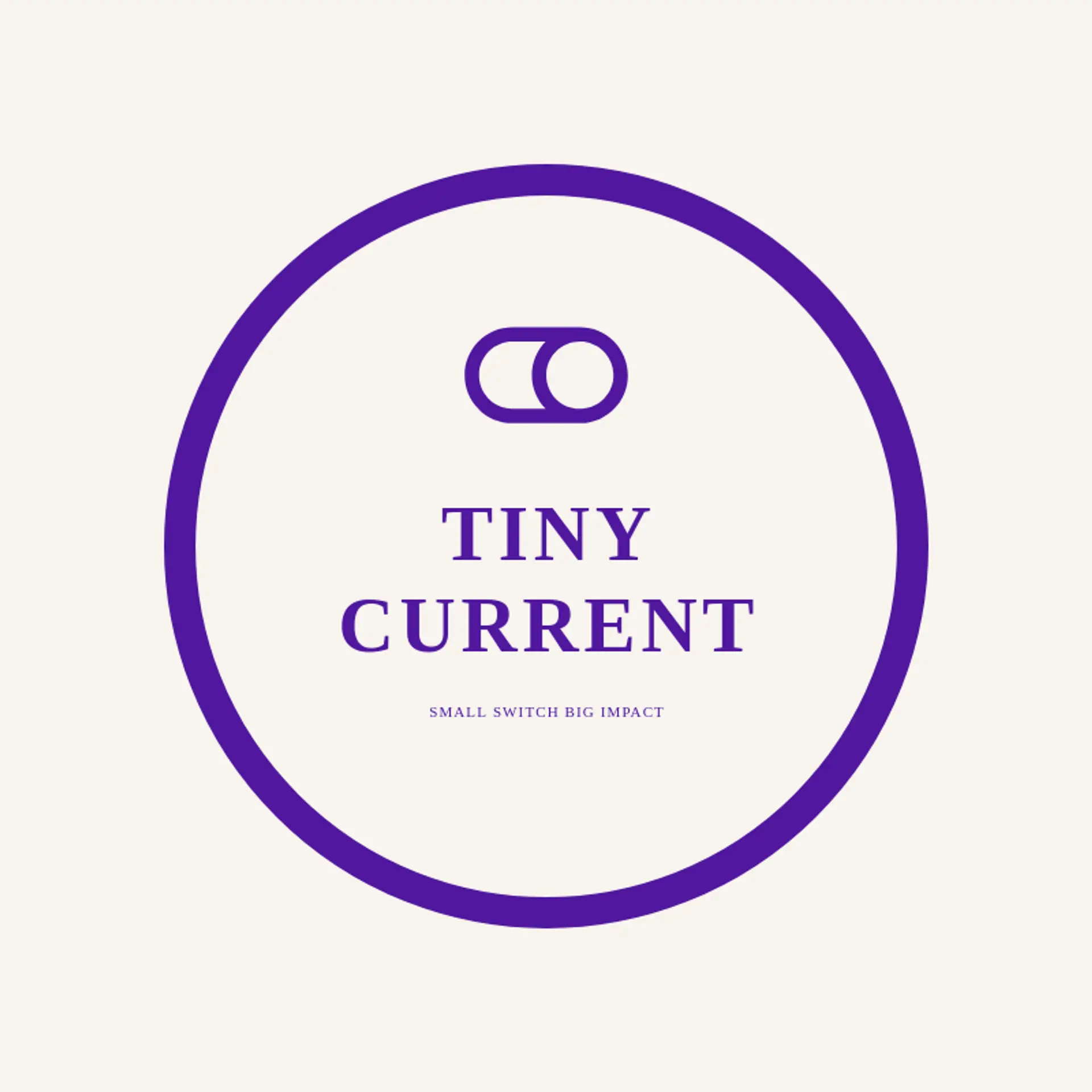 Tiny Current logo for switch