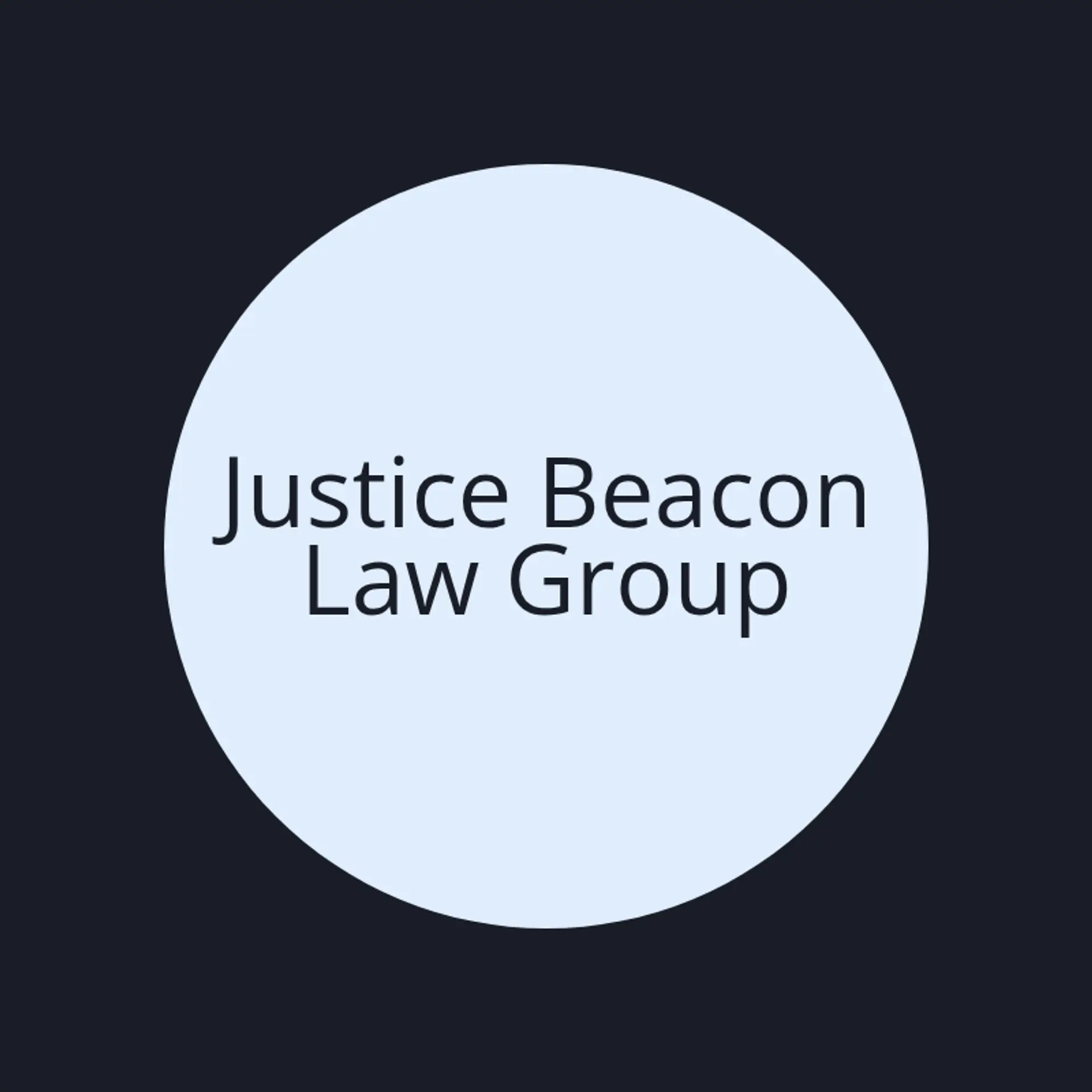 Justice Beacon Law Group logo for law