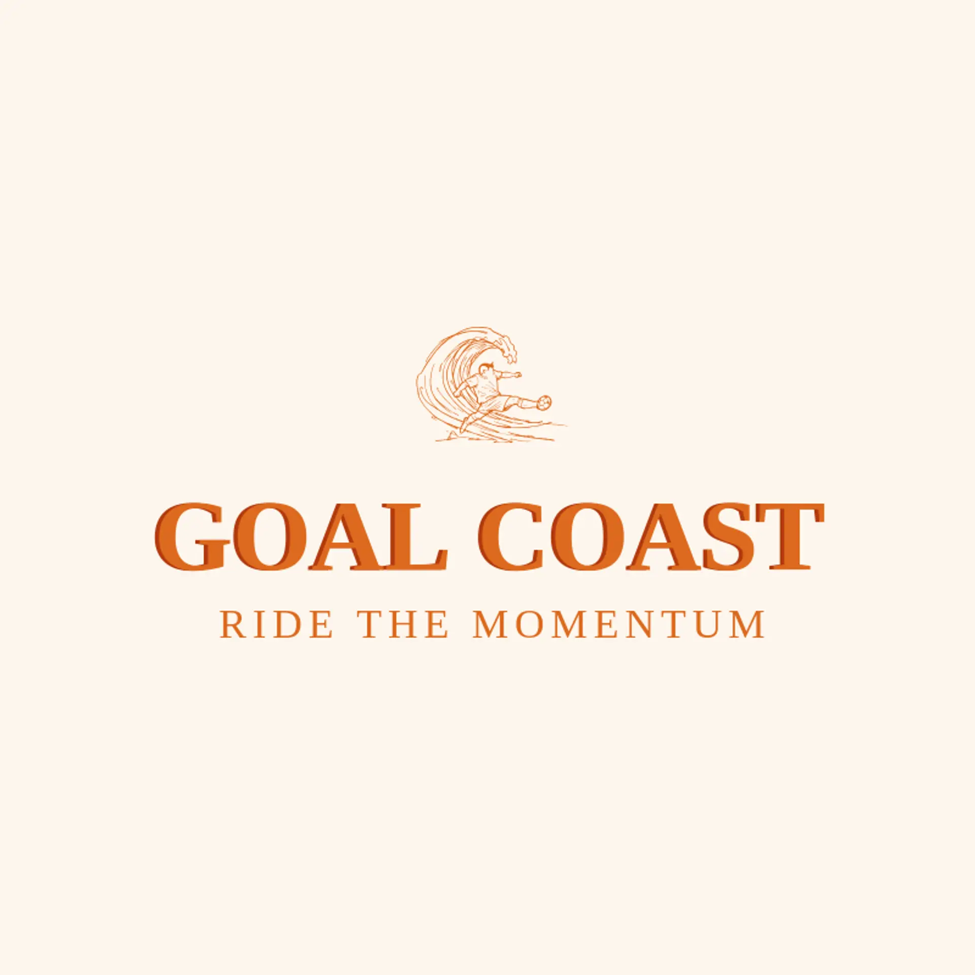 Goal Coast logo for sports team
