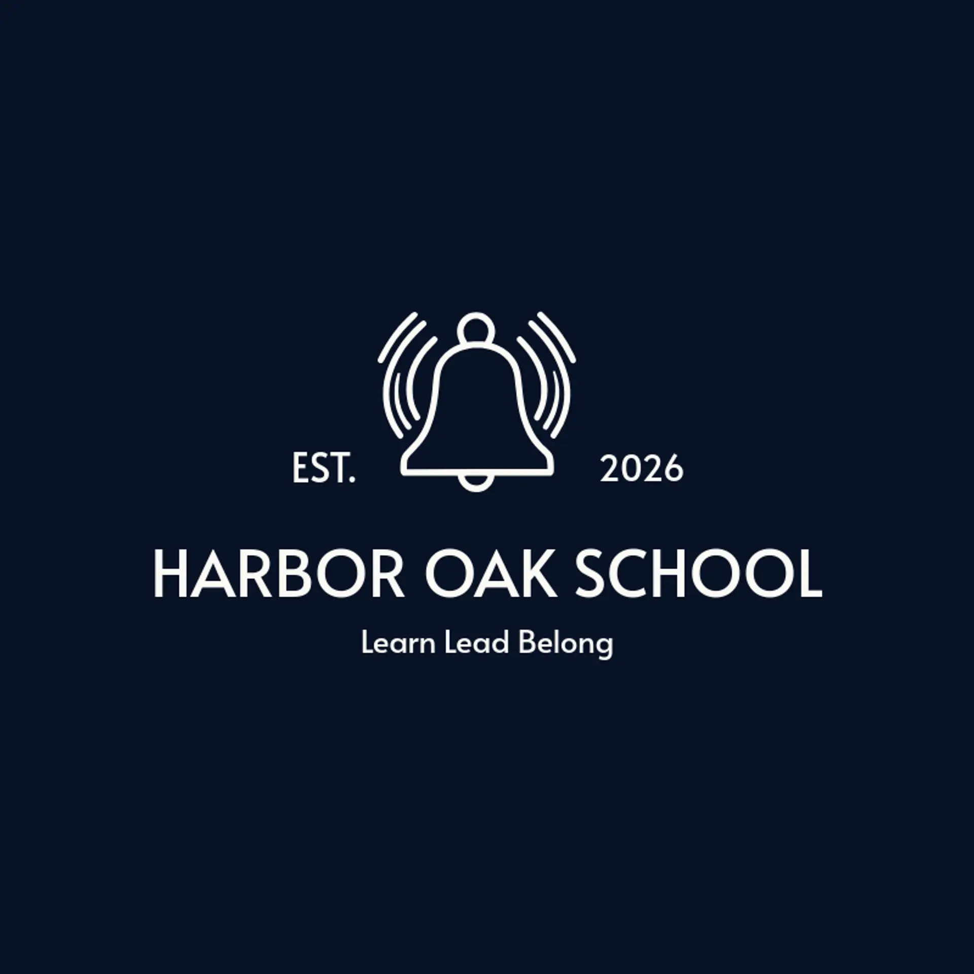 Harbor Oak School logo for primary school