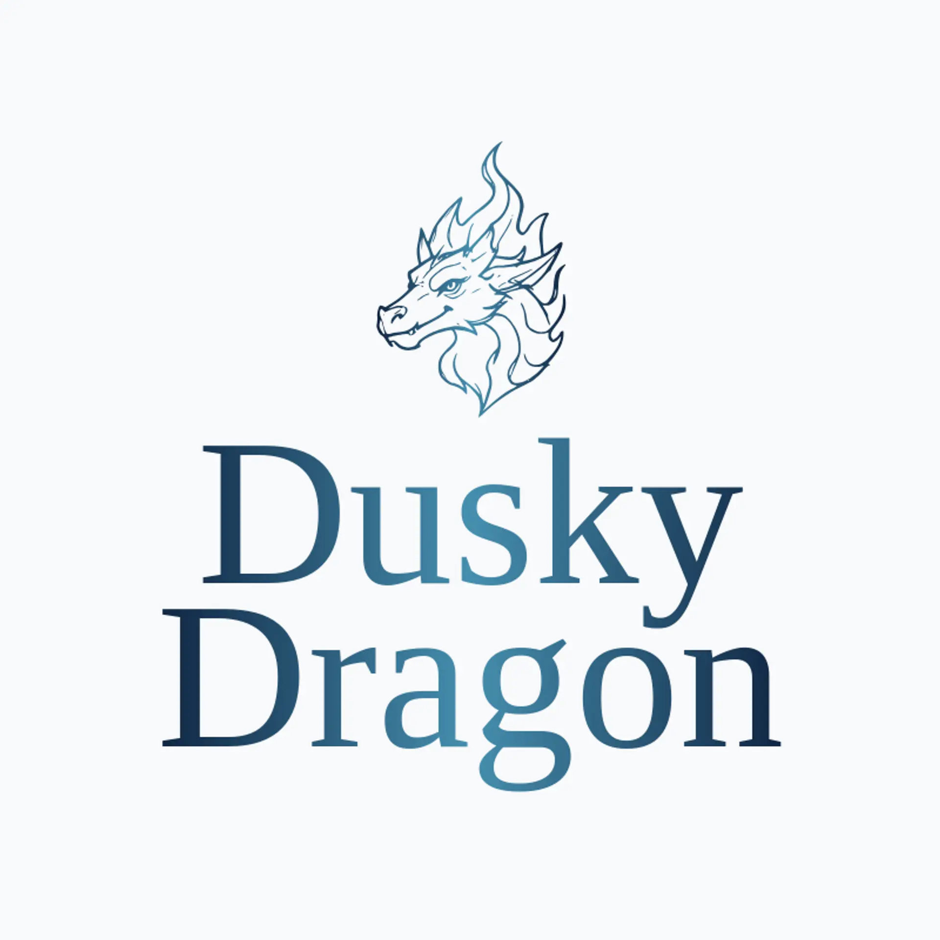 Dusky Dragon logo for evil