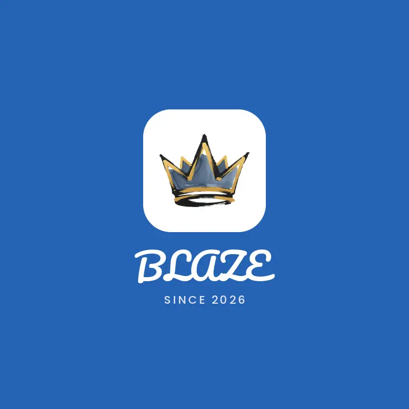 Crown, brush paint Discord server logo