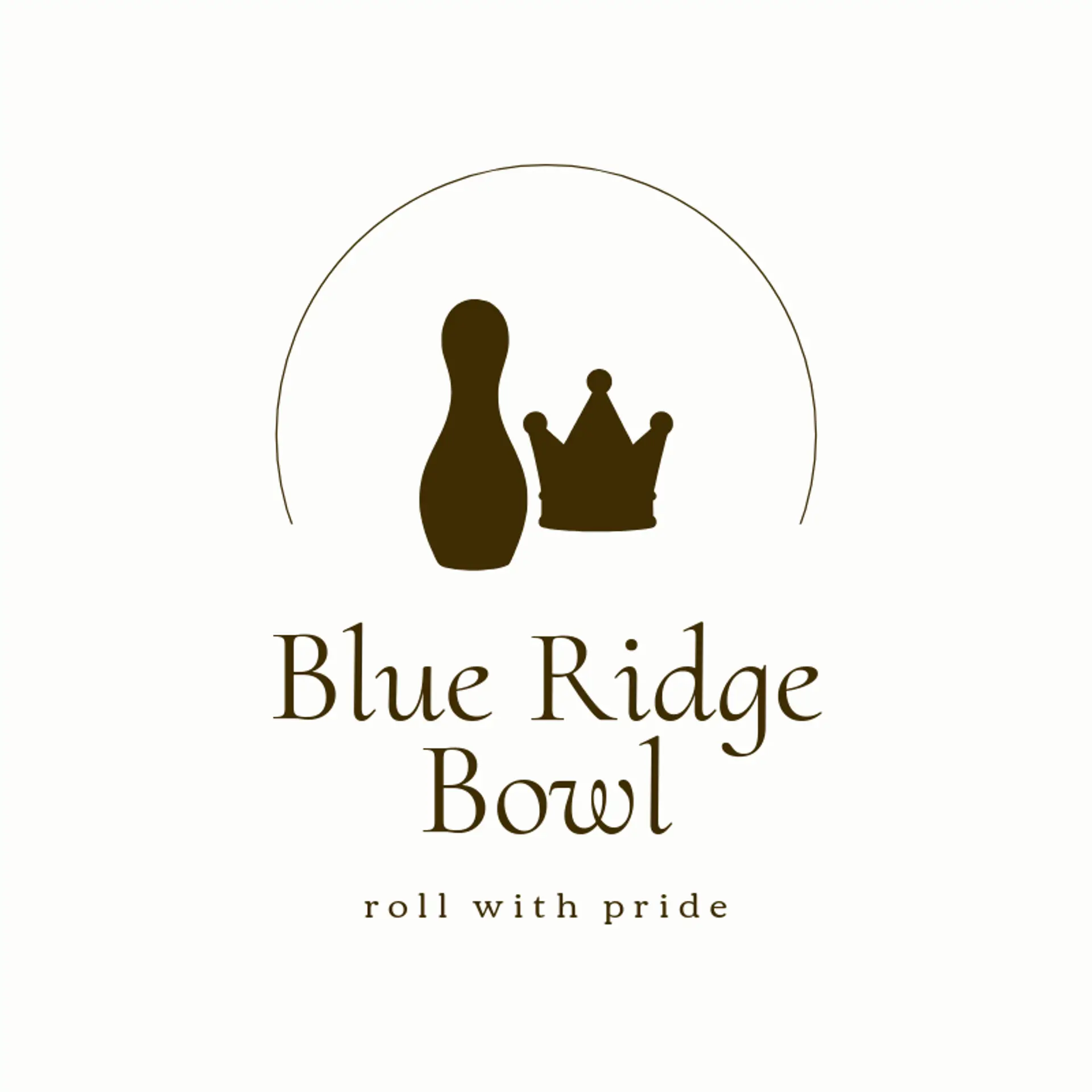 Blue Ridge Bowl logo for bowling