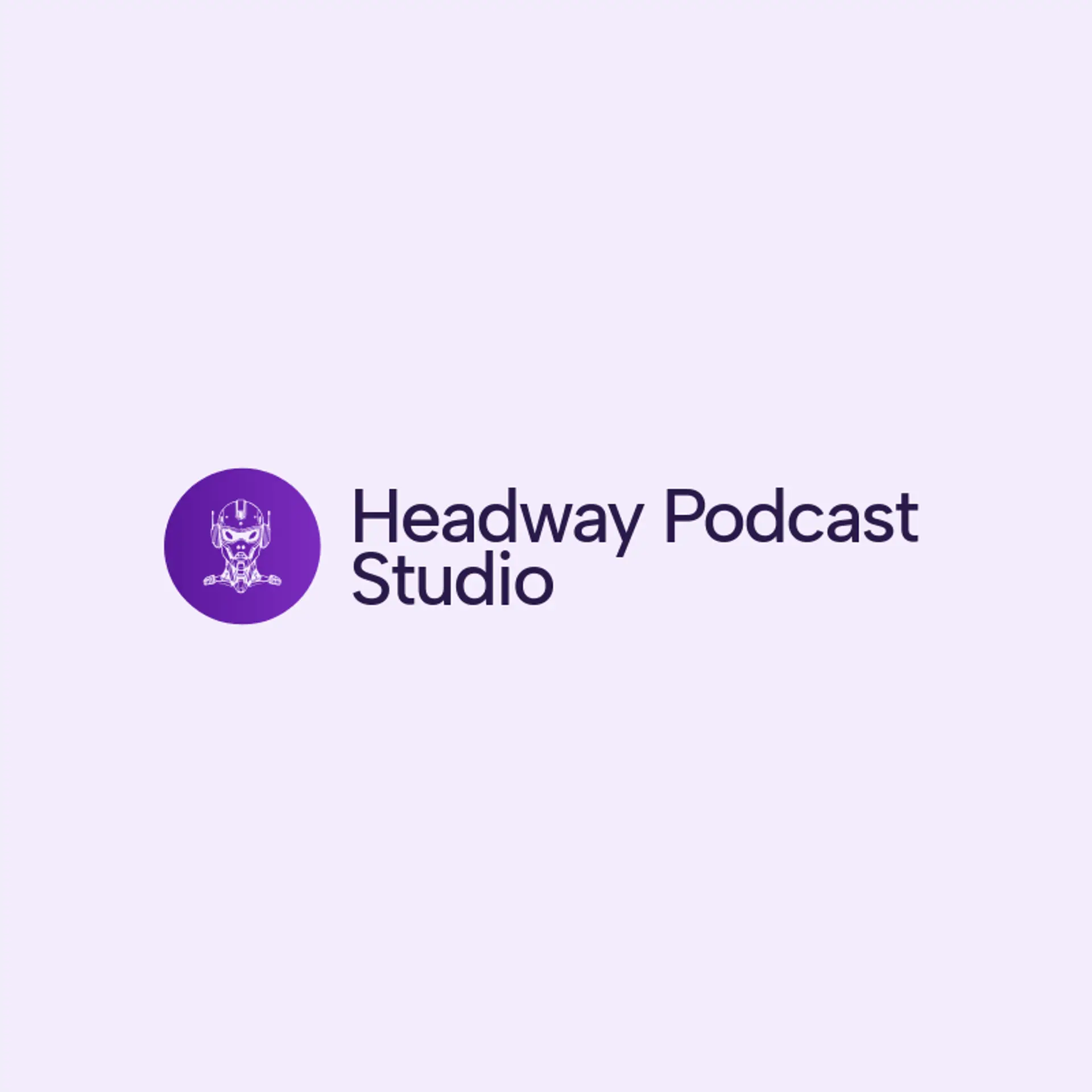 Headway Podcast Studio logo for head