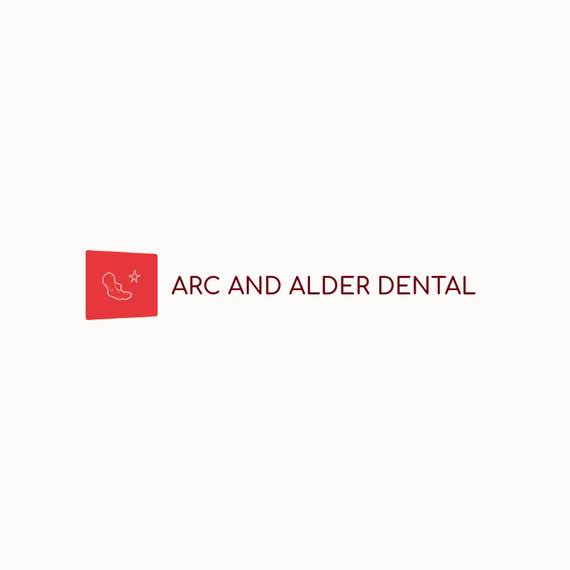 Arc and Alder Dental logo for dental