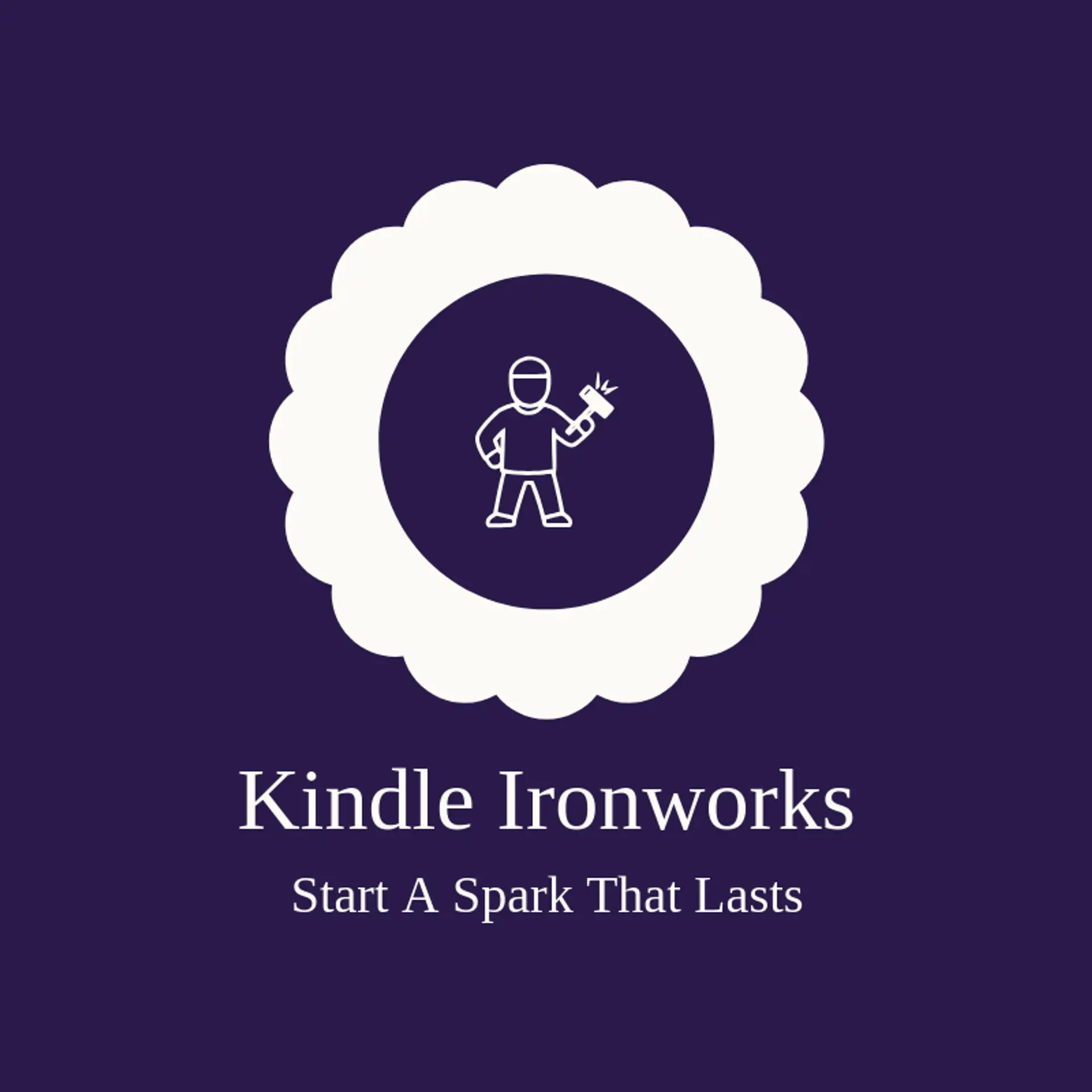 Kindle Ironworks logo for blacksmith