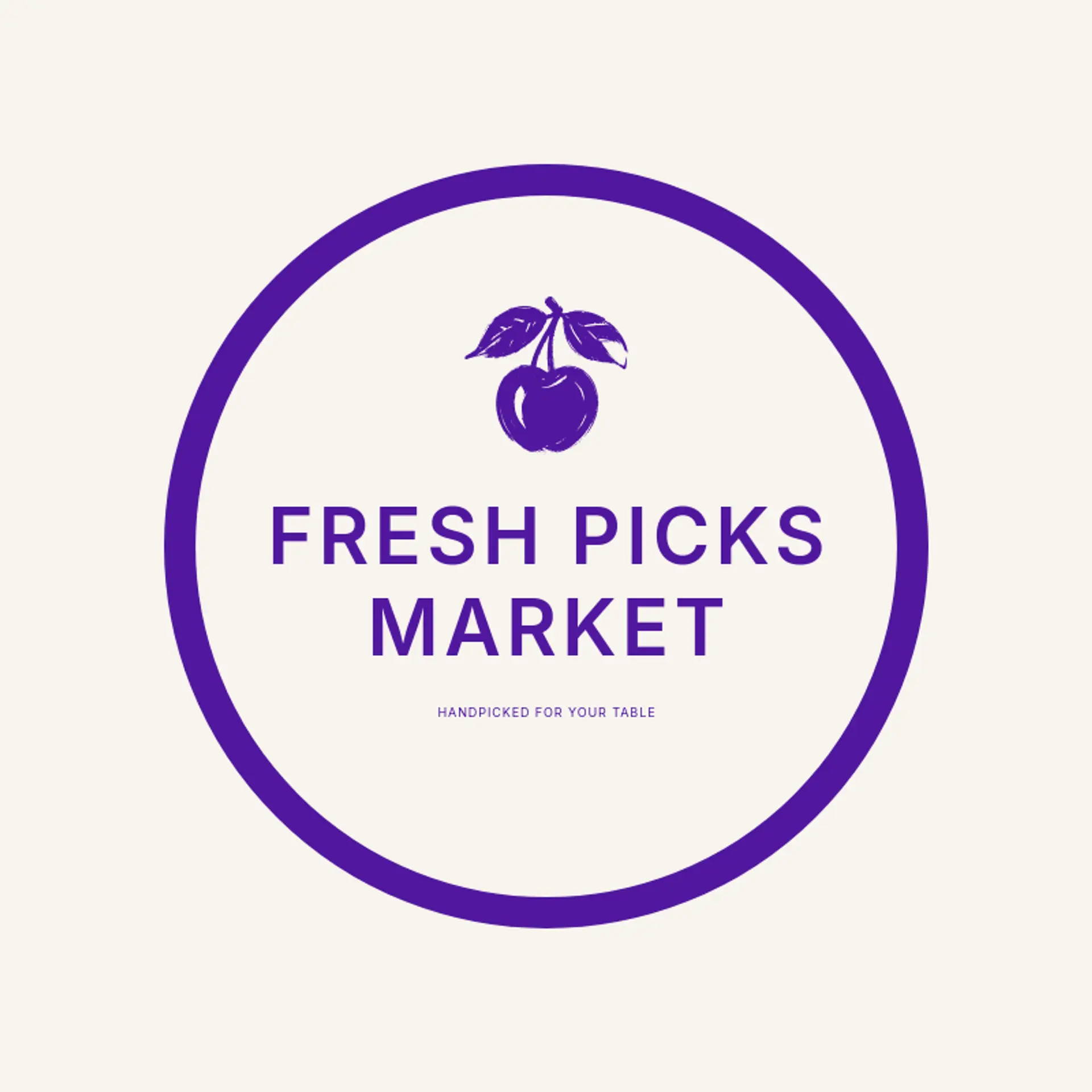 Fresh Picks Market logo for mart