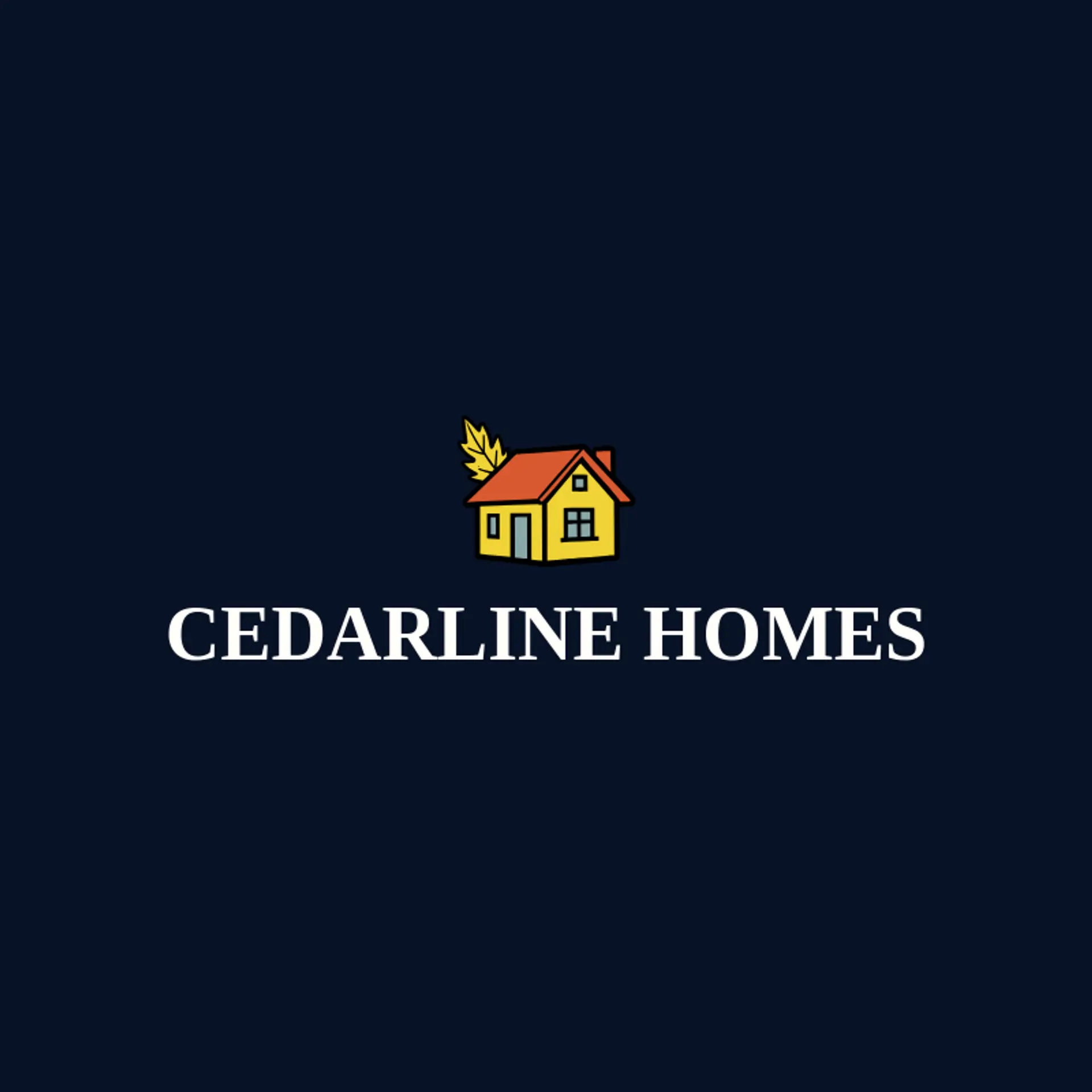 Cedarline Homes logo for home builder