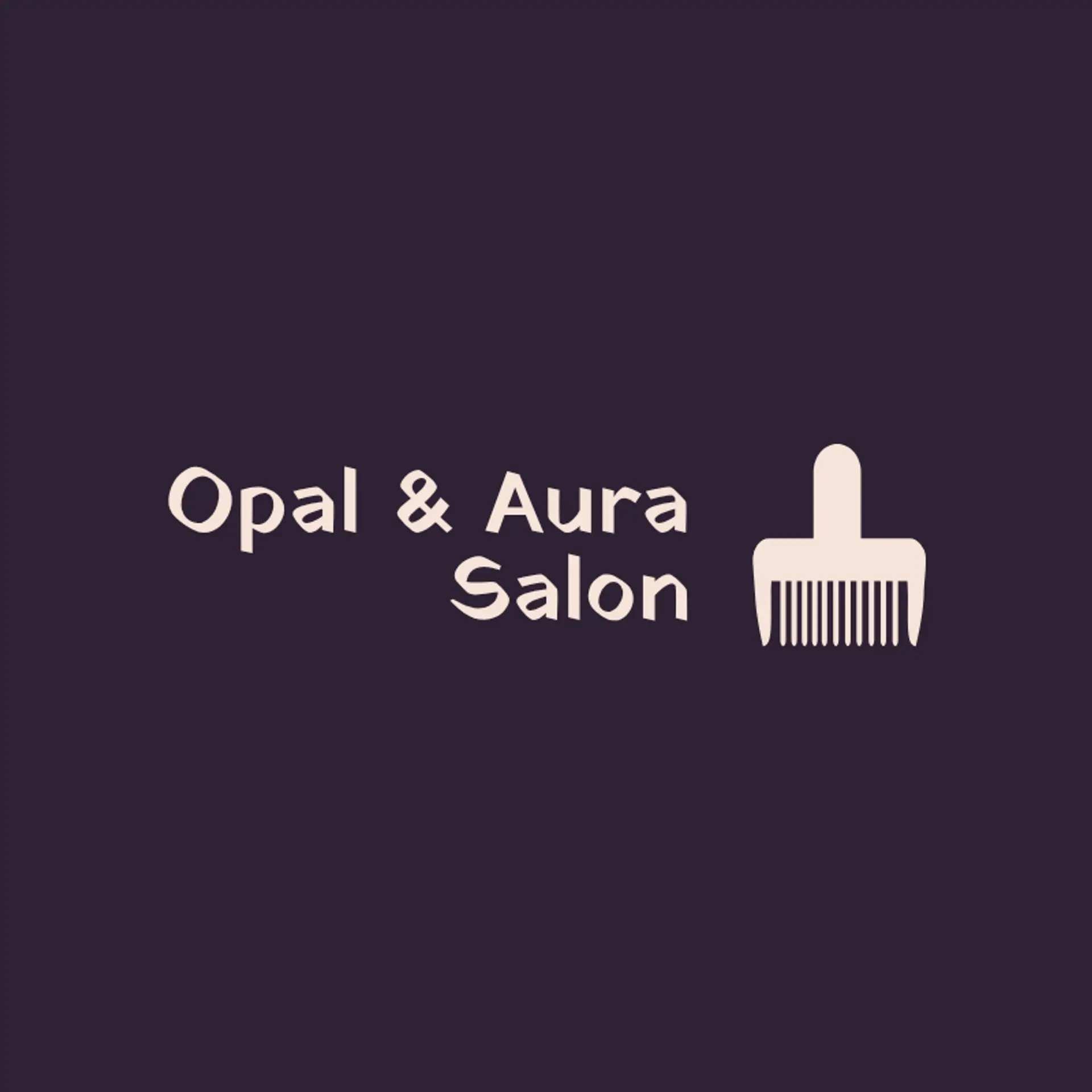 Luxe Shear & Nail Studio logo for hair and nail salon