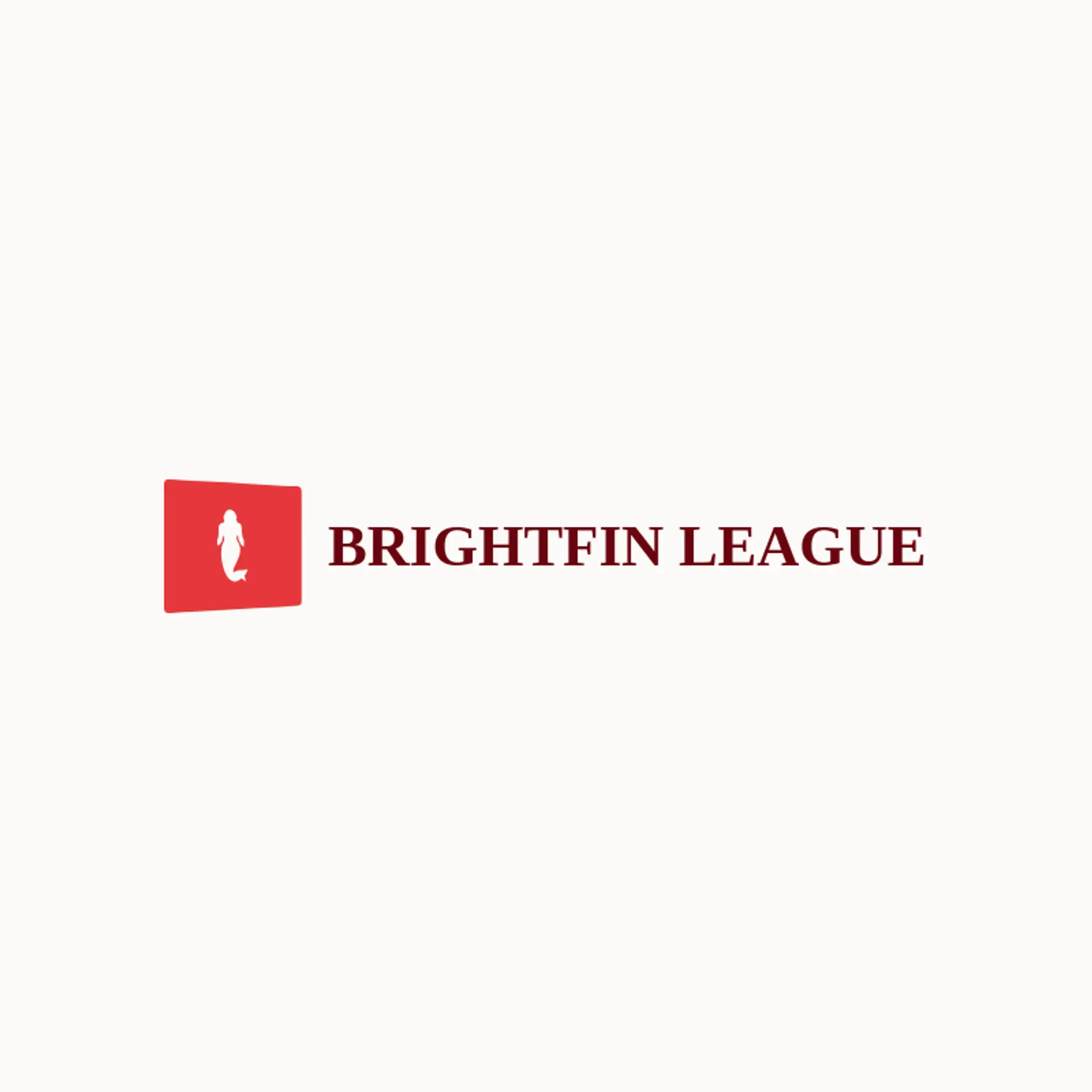 Brightfin League logo for mermaid