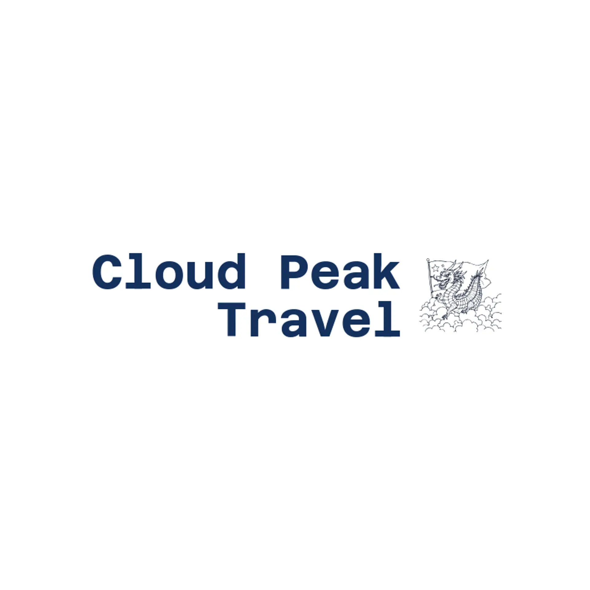 Cloud Peak Travel logo for china