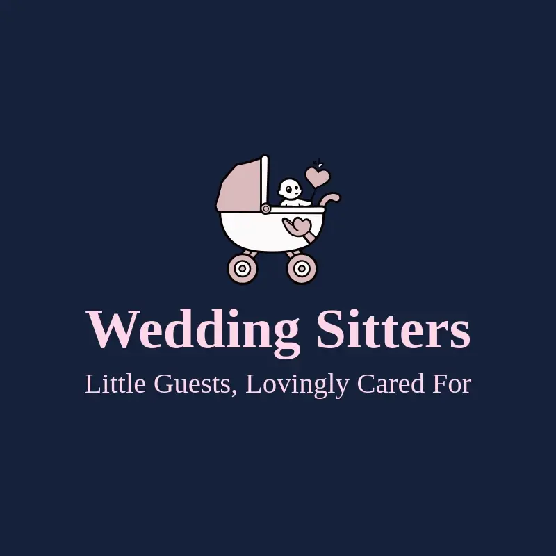The babysitting name Wedding Sitters as a branded logo with a color icon