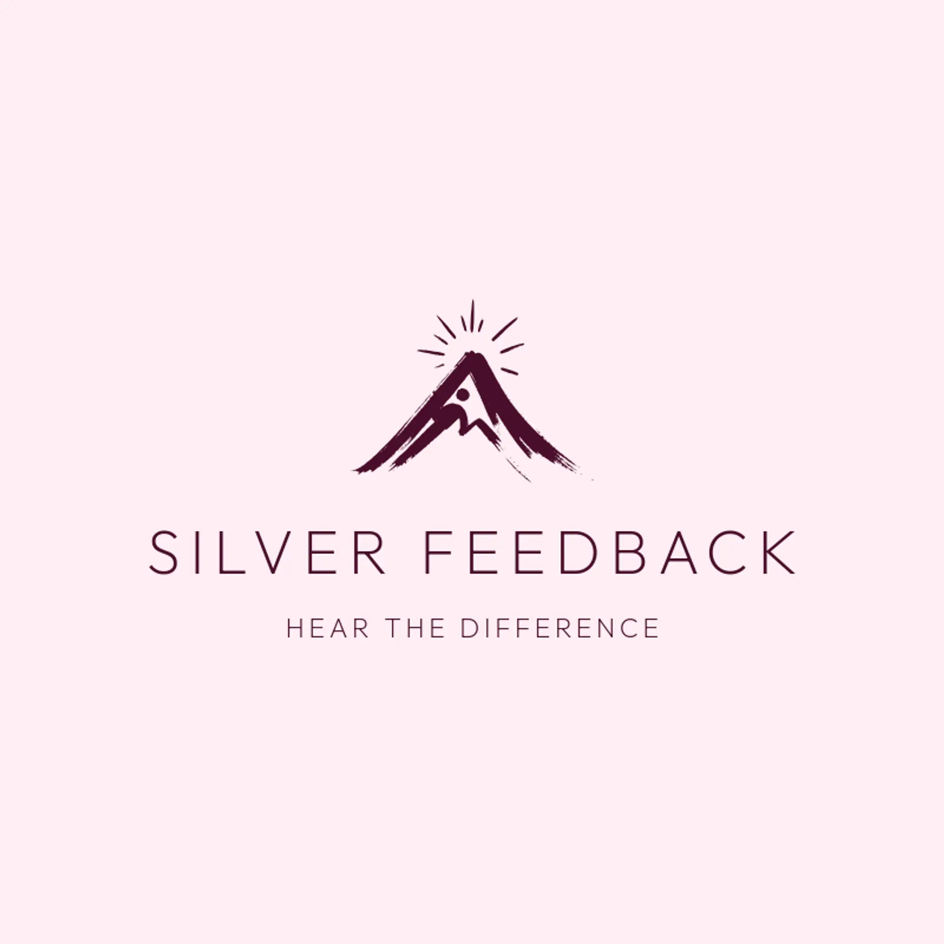 Silver Feedback logo for rock