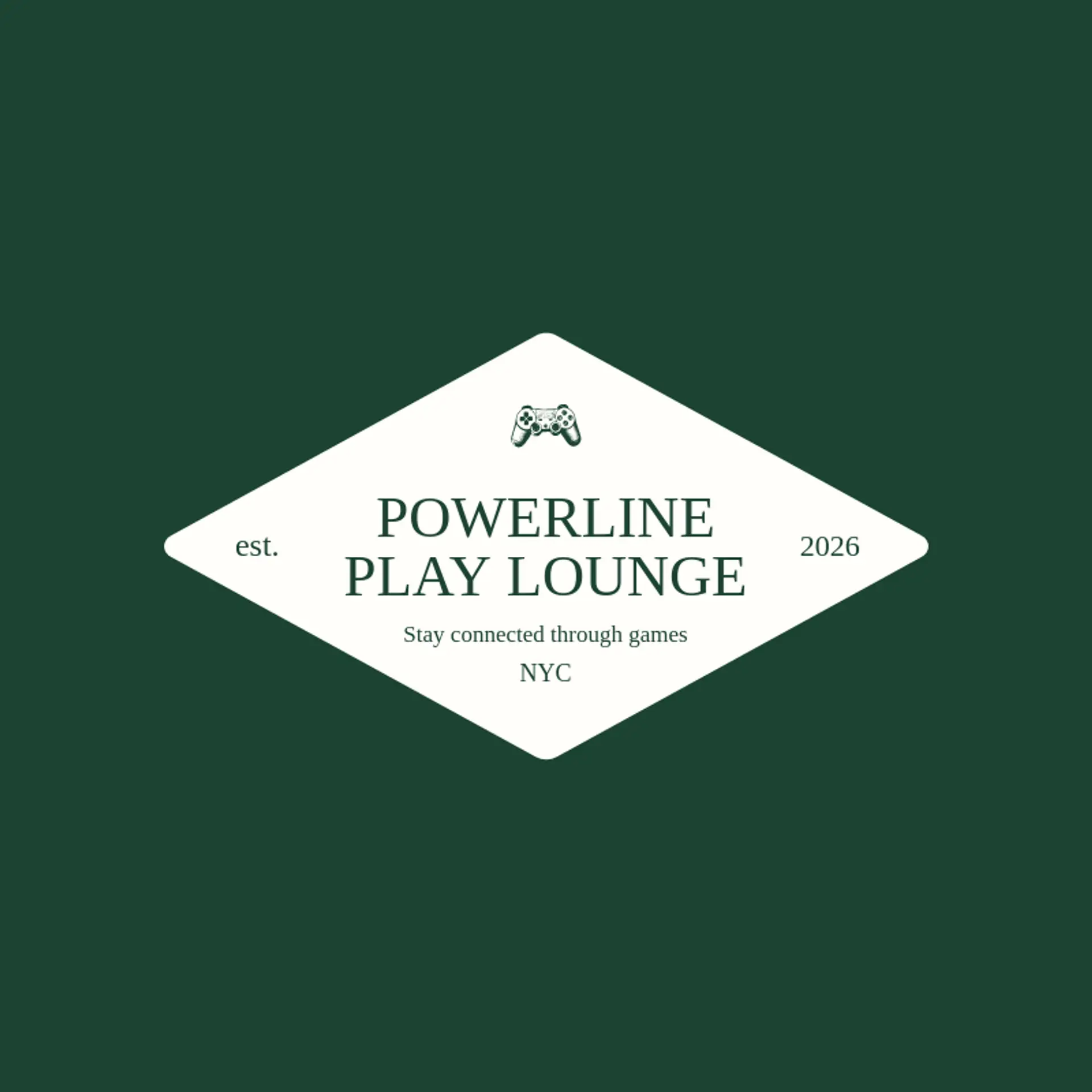 Powerline Play Lounge logo for playstation