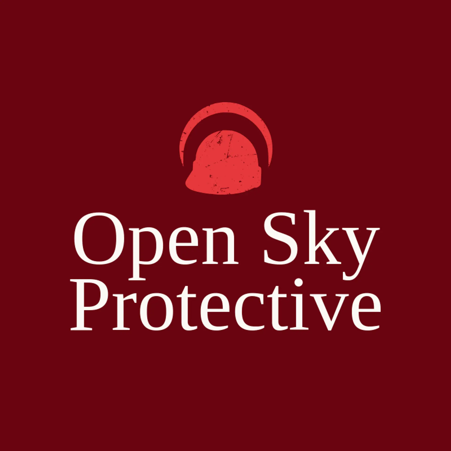 Open Sky Protective logo for helmet