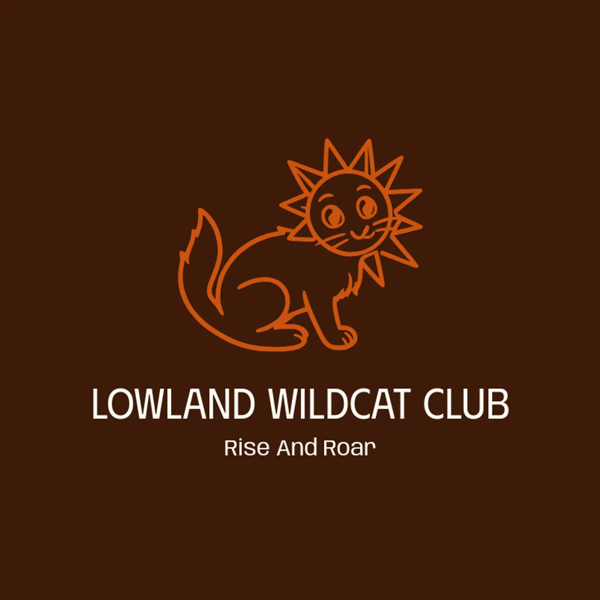 Lowland Wildcat Club logo for wildcat