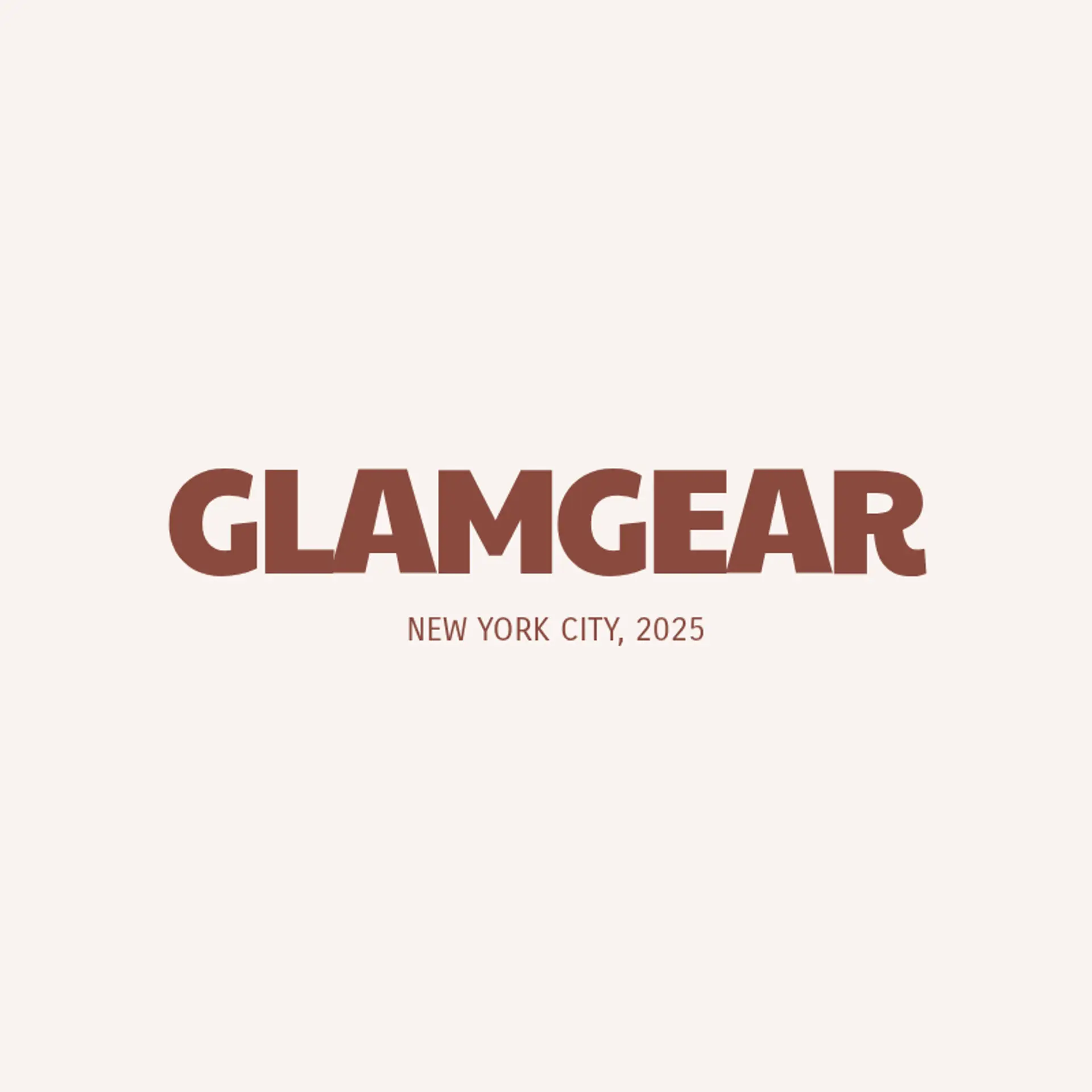 GlamourGaze logo for fashion brand