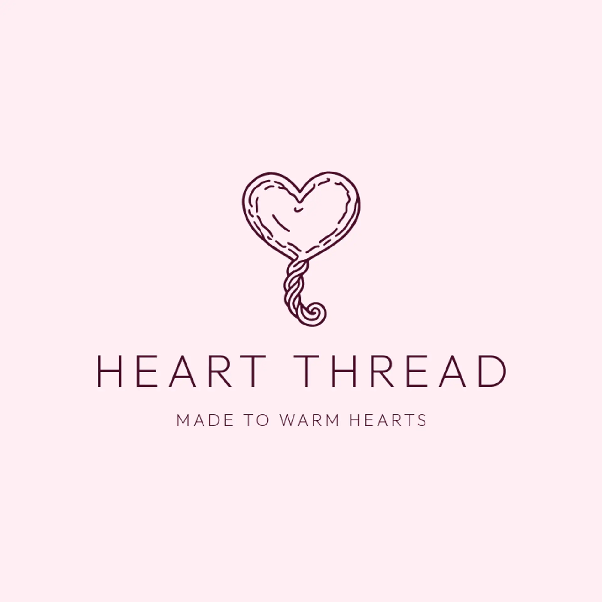Heart Thread logo for crochet