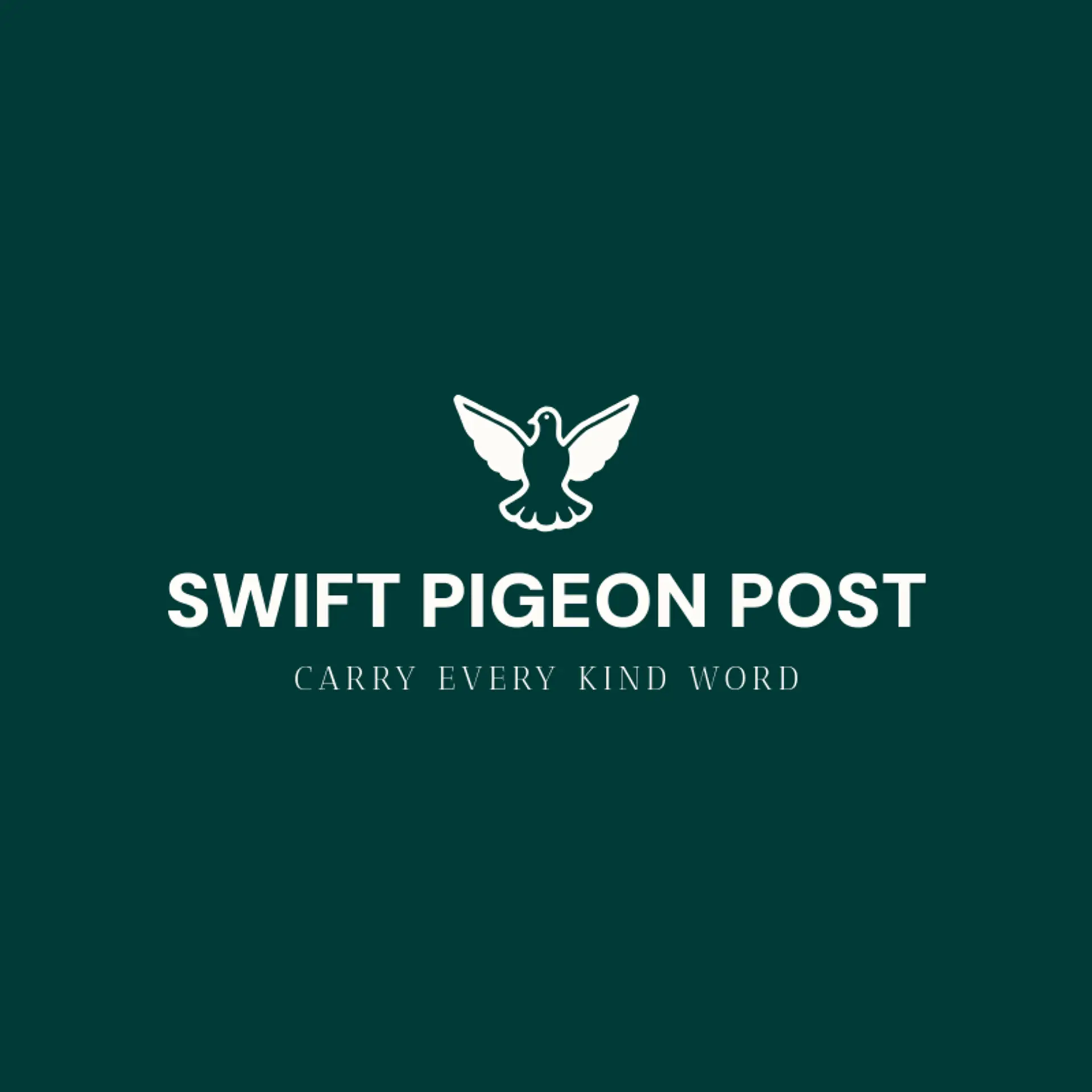 Swift Pigeon Post logo for mail