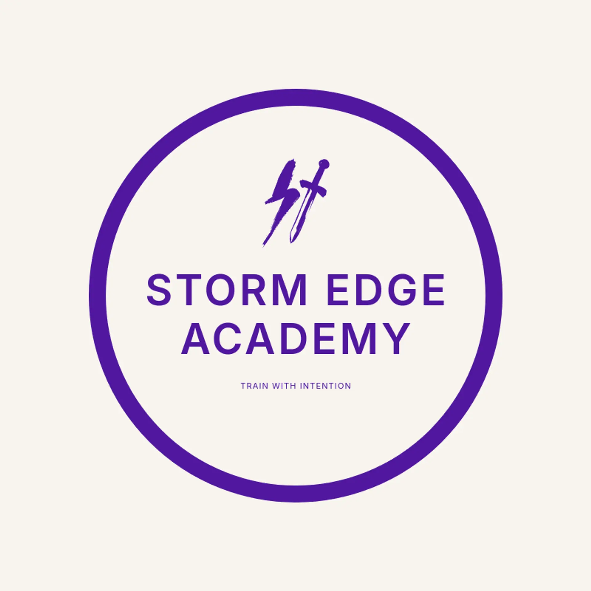 Storm Edge Academy logo for sword