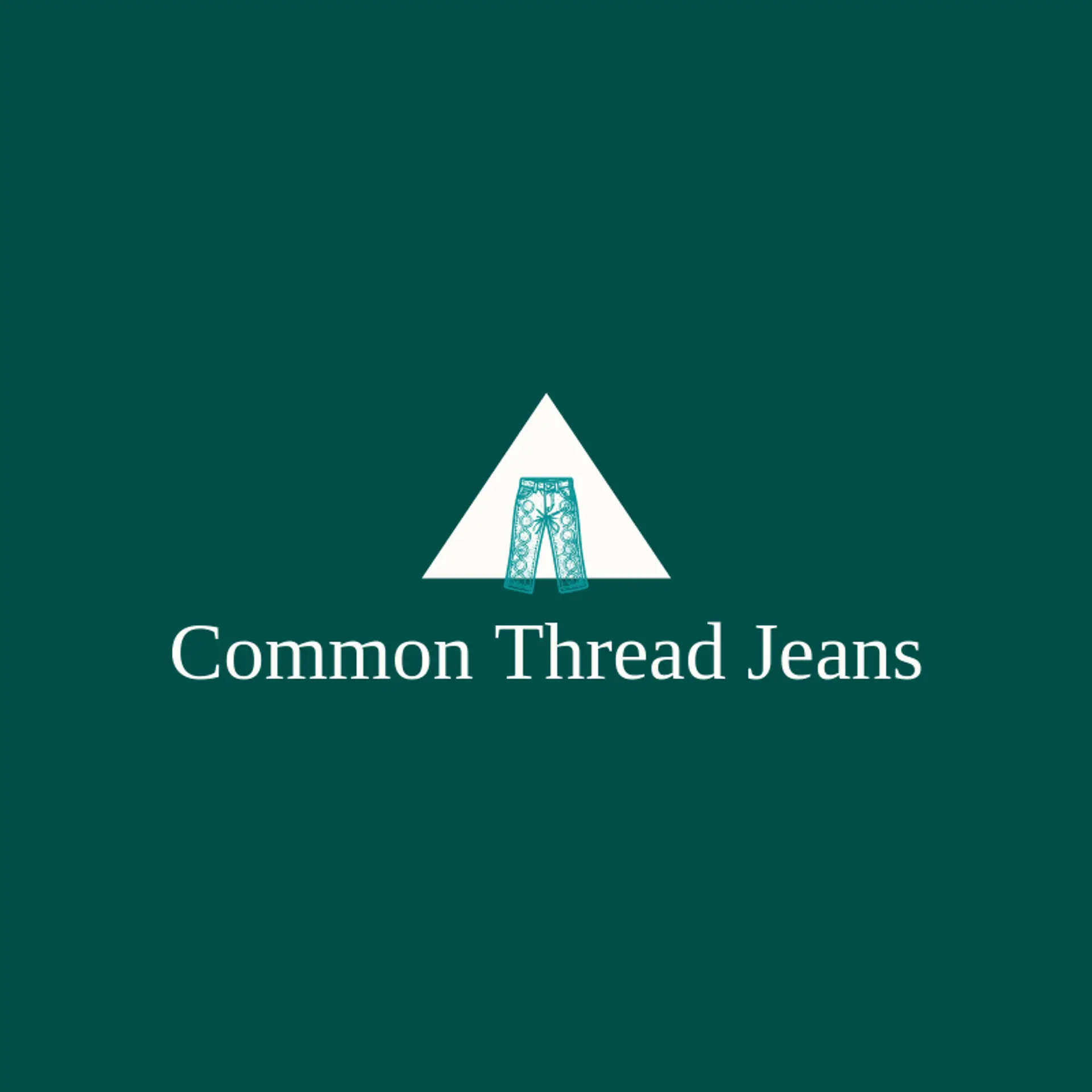 Common Thread Jeans logo for denim