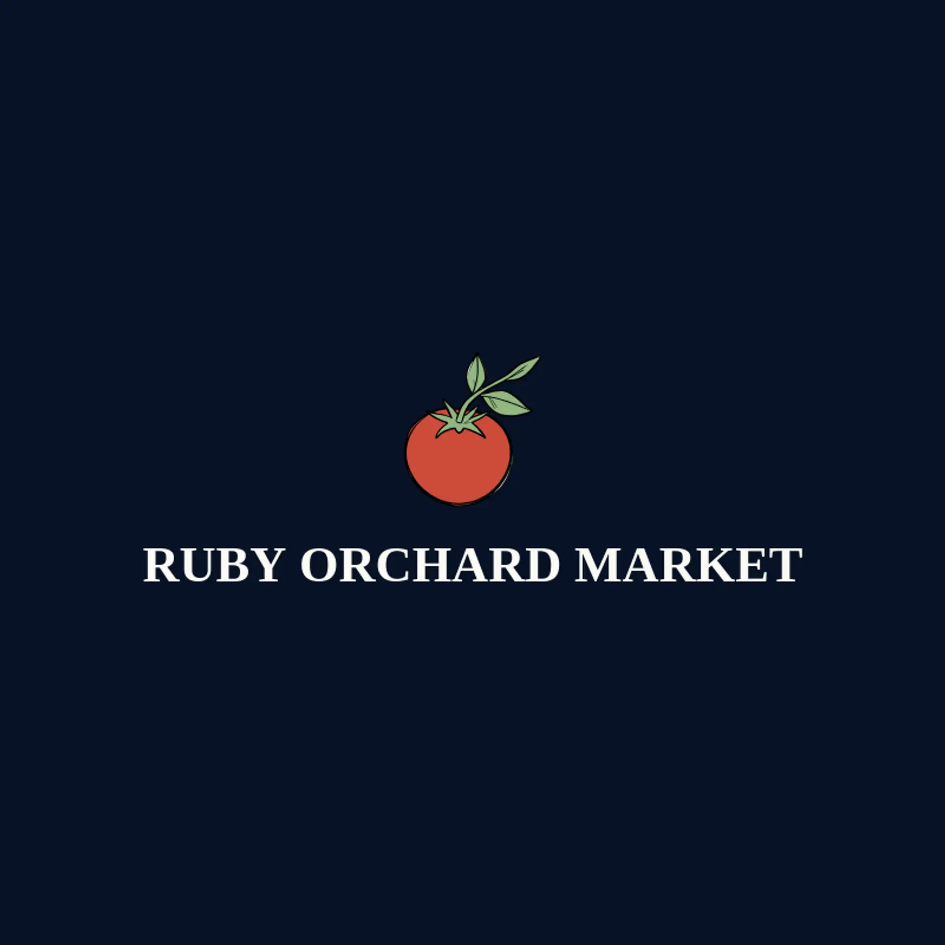 Ruby Orchard Market logo for tomato