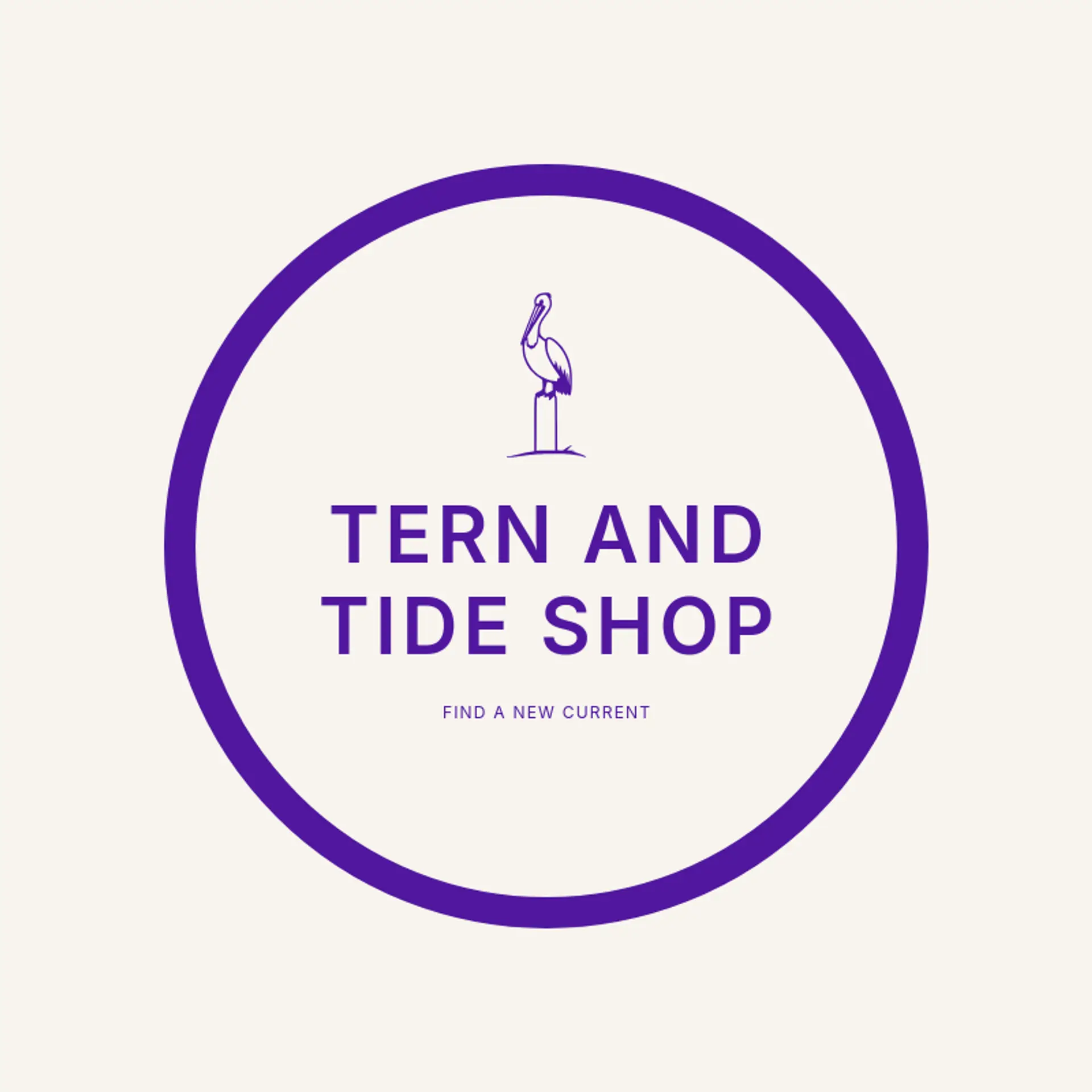 Tern And Tide Shop logo for pelican