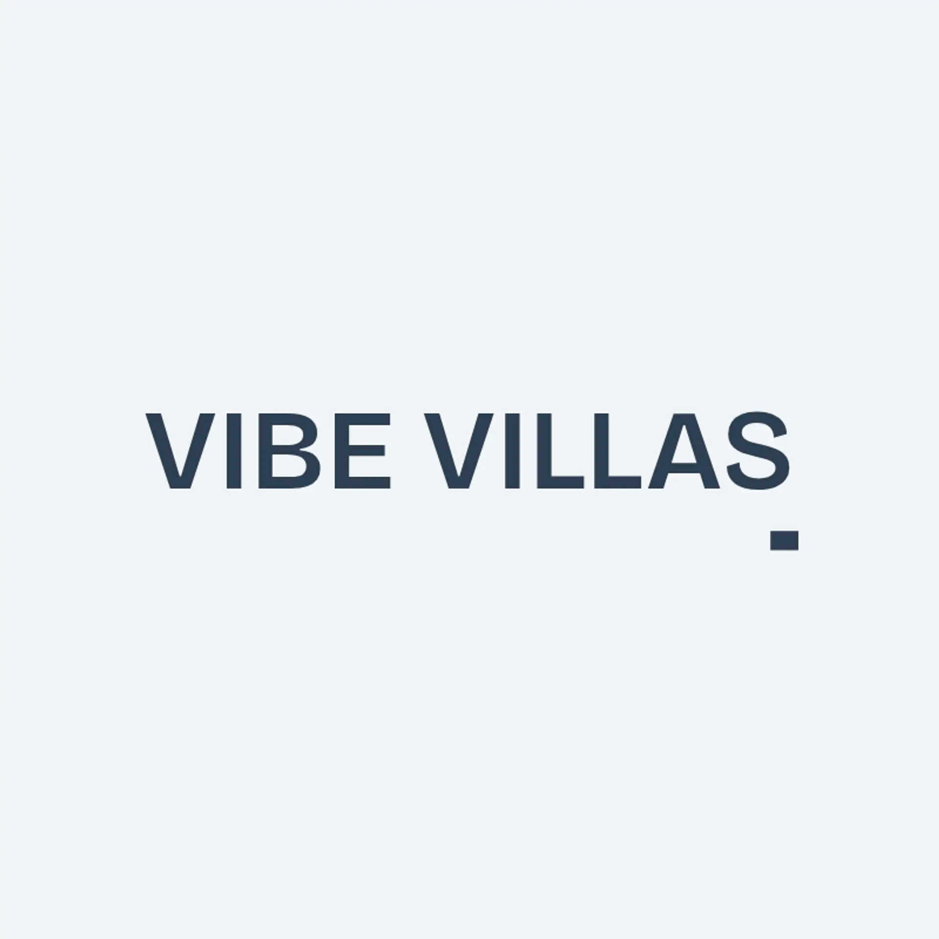 Vibe Villas logo for creative real estate