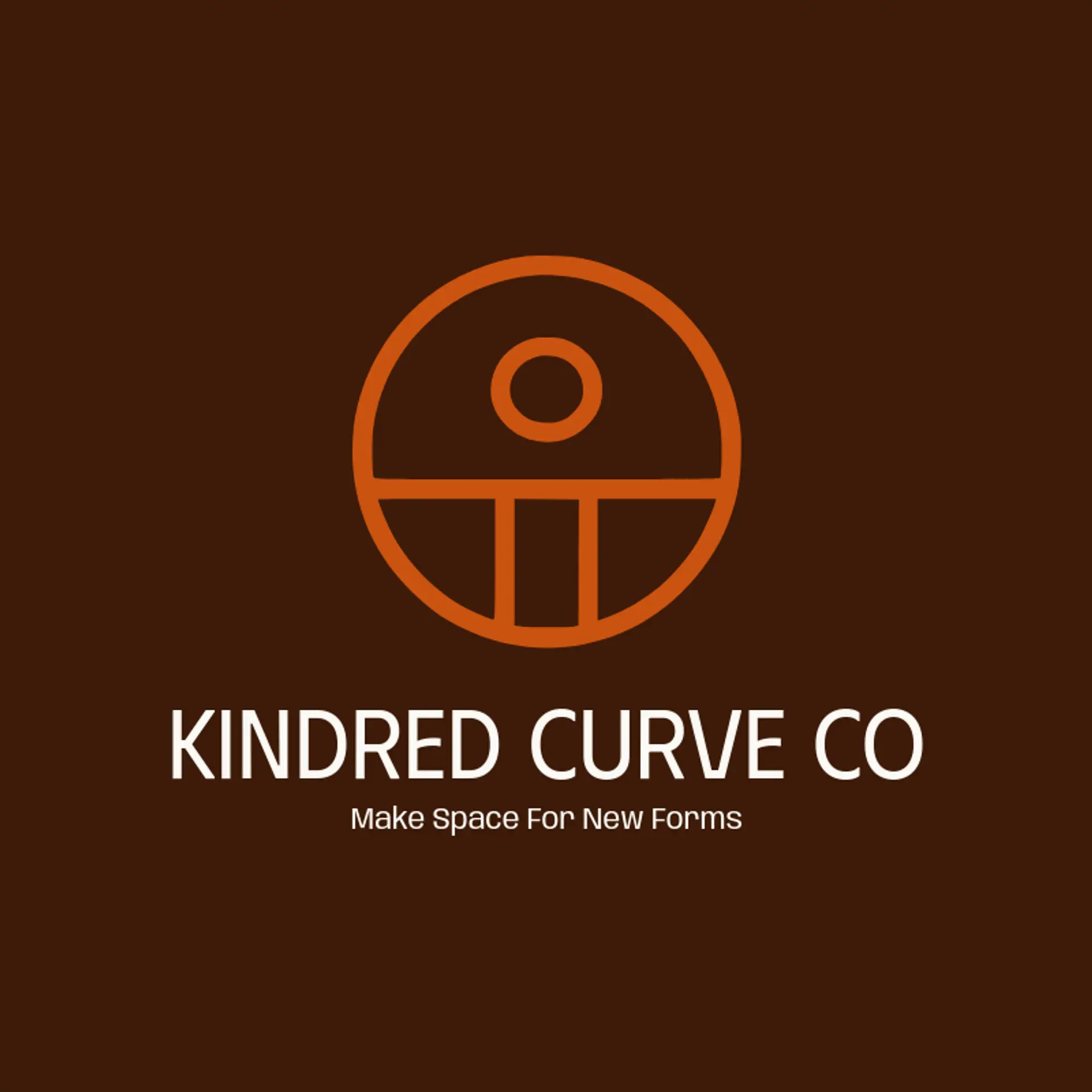 Kindred Curve Co logo for line