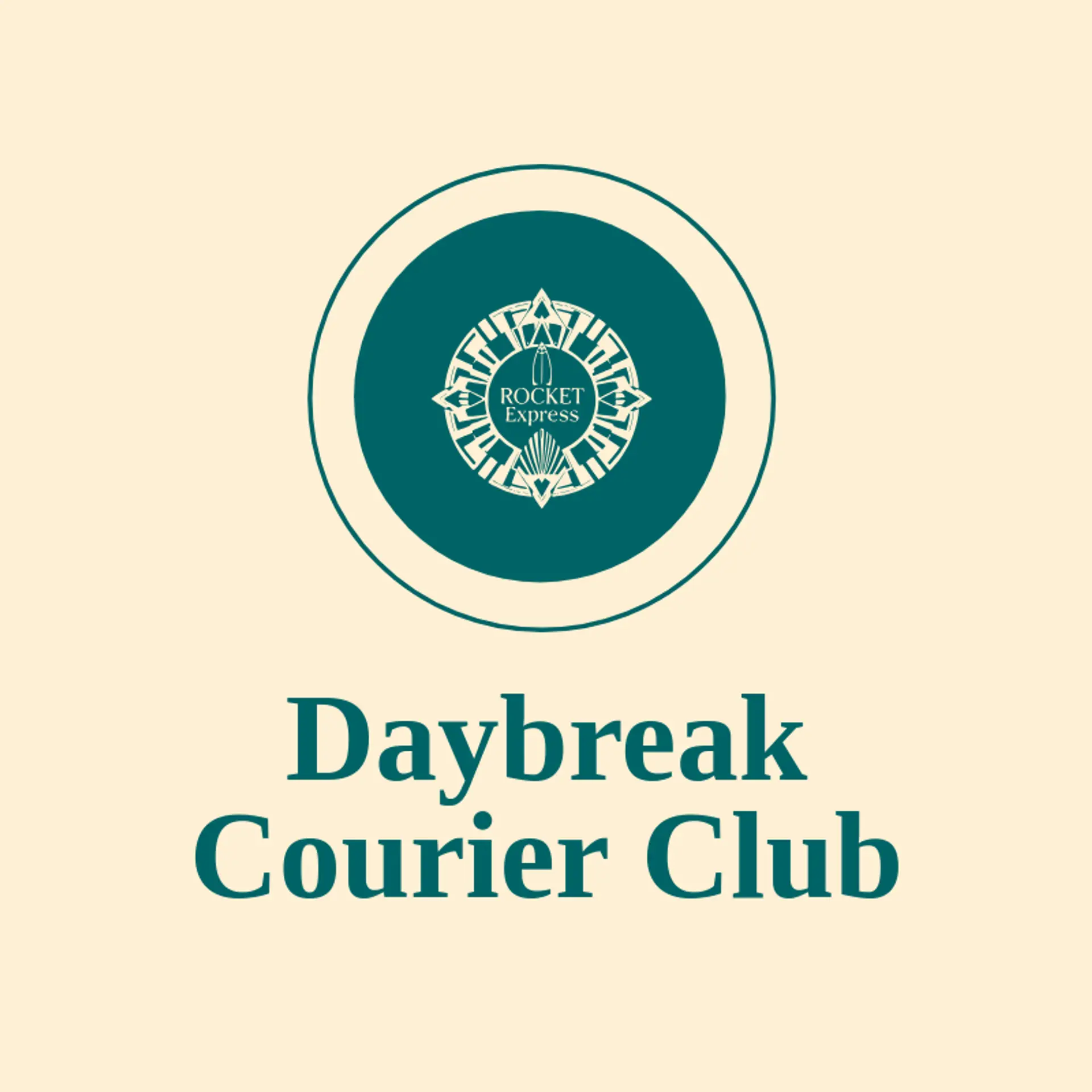 Daybreak Courier Club logo for express