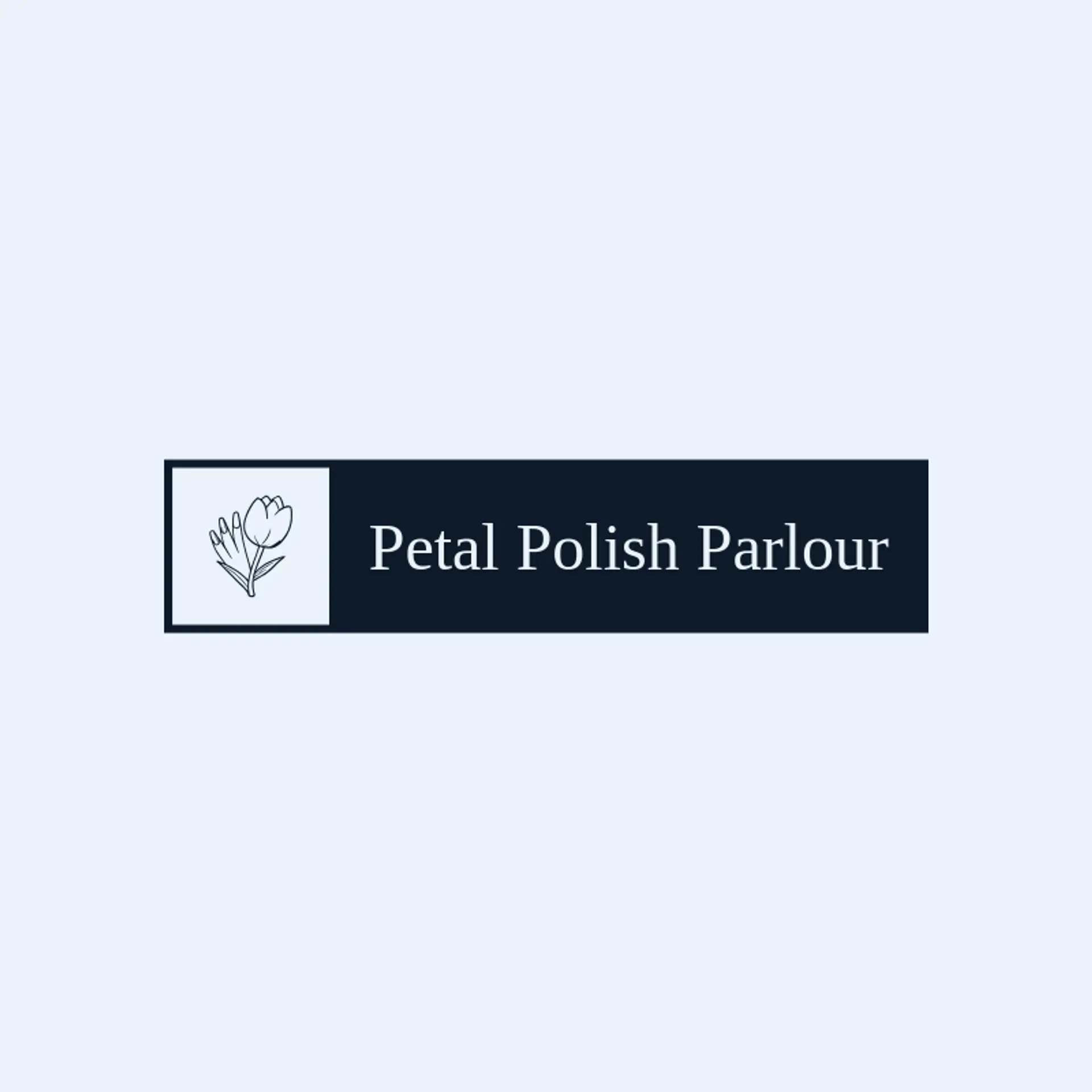 Petal Polish Parlour logo for nails