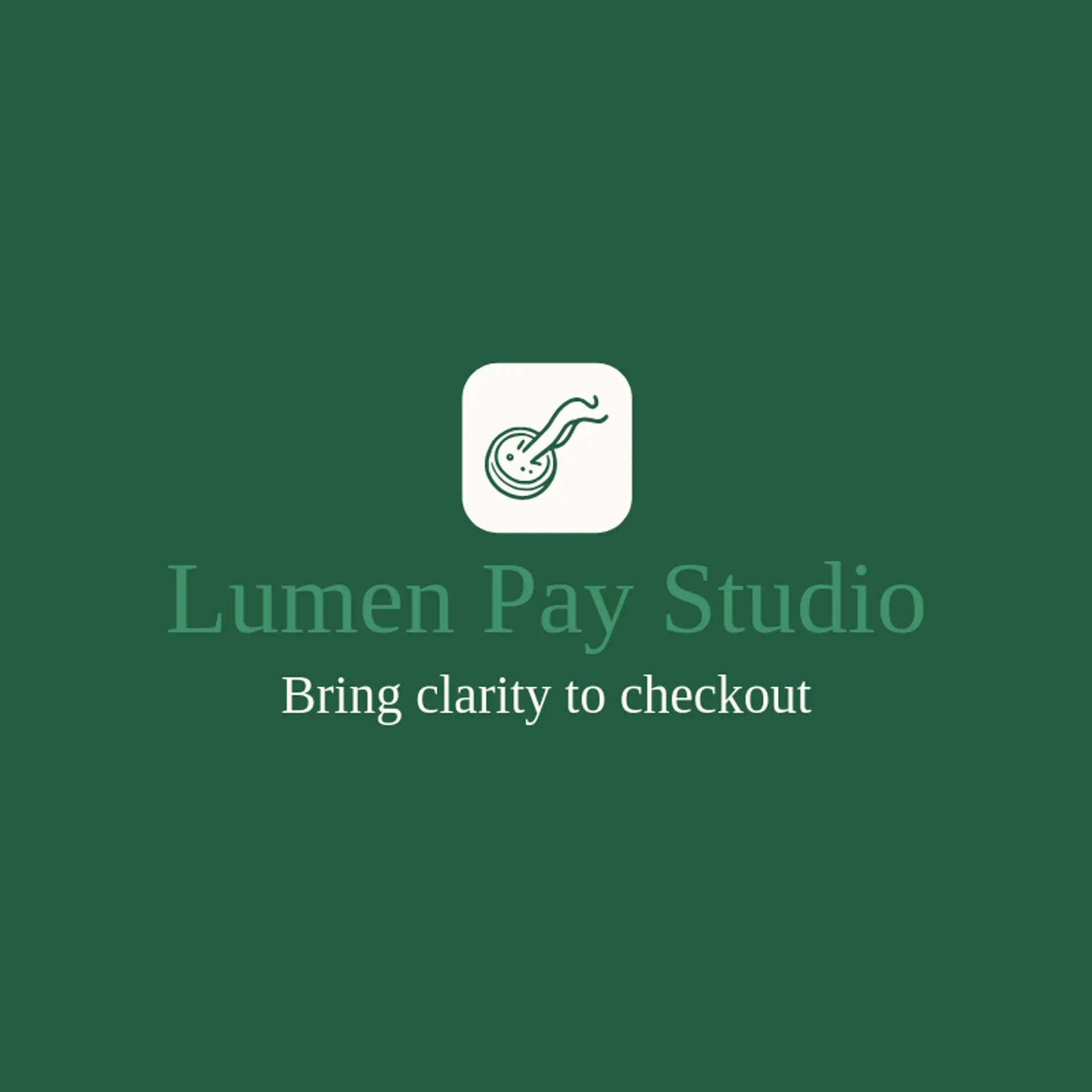 Lumen Pay Studio logo for payment