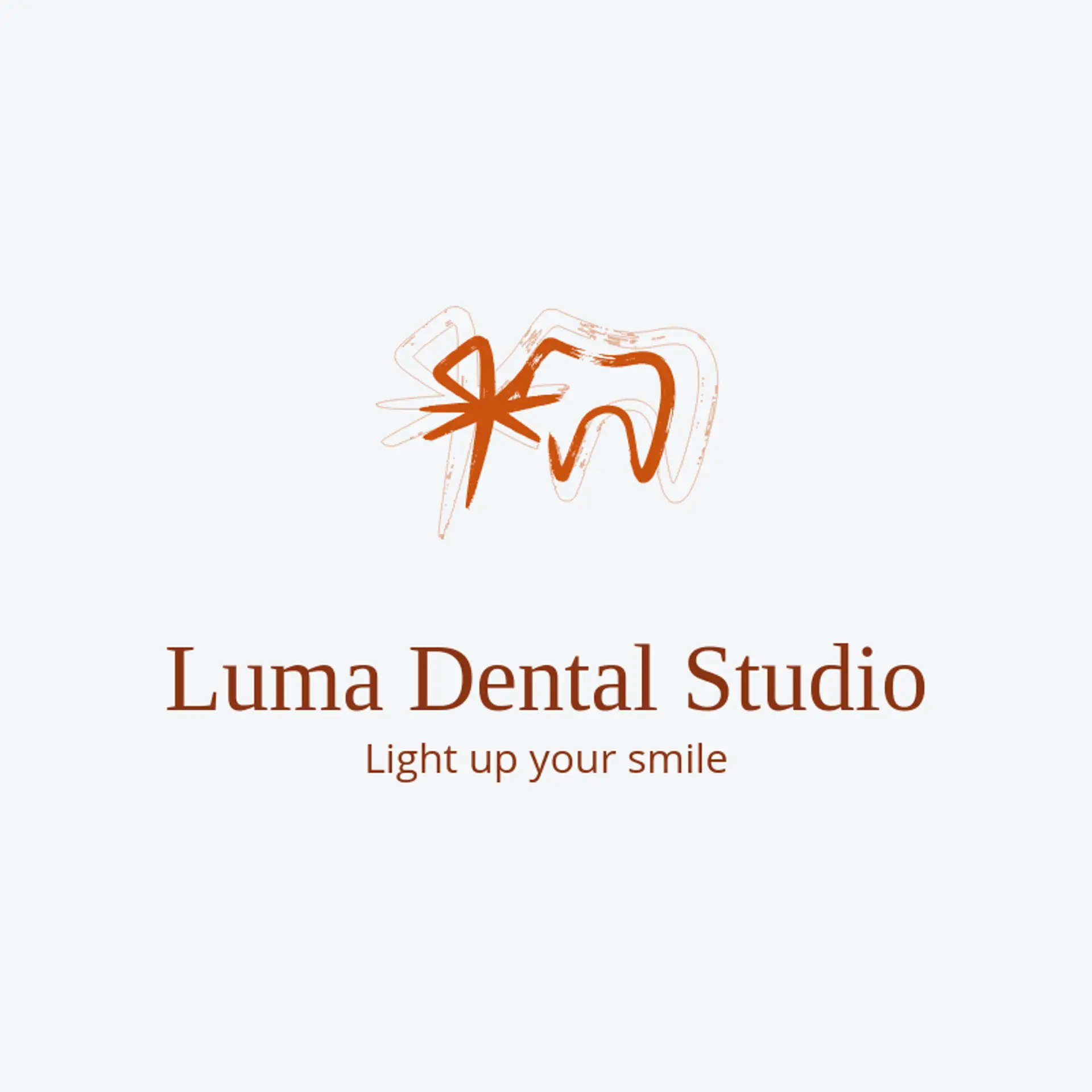 Luma Dental Studio logo for dentist