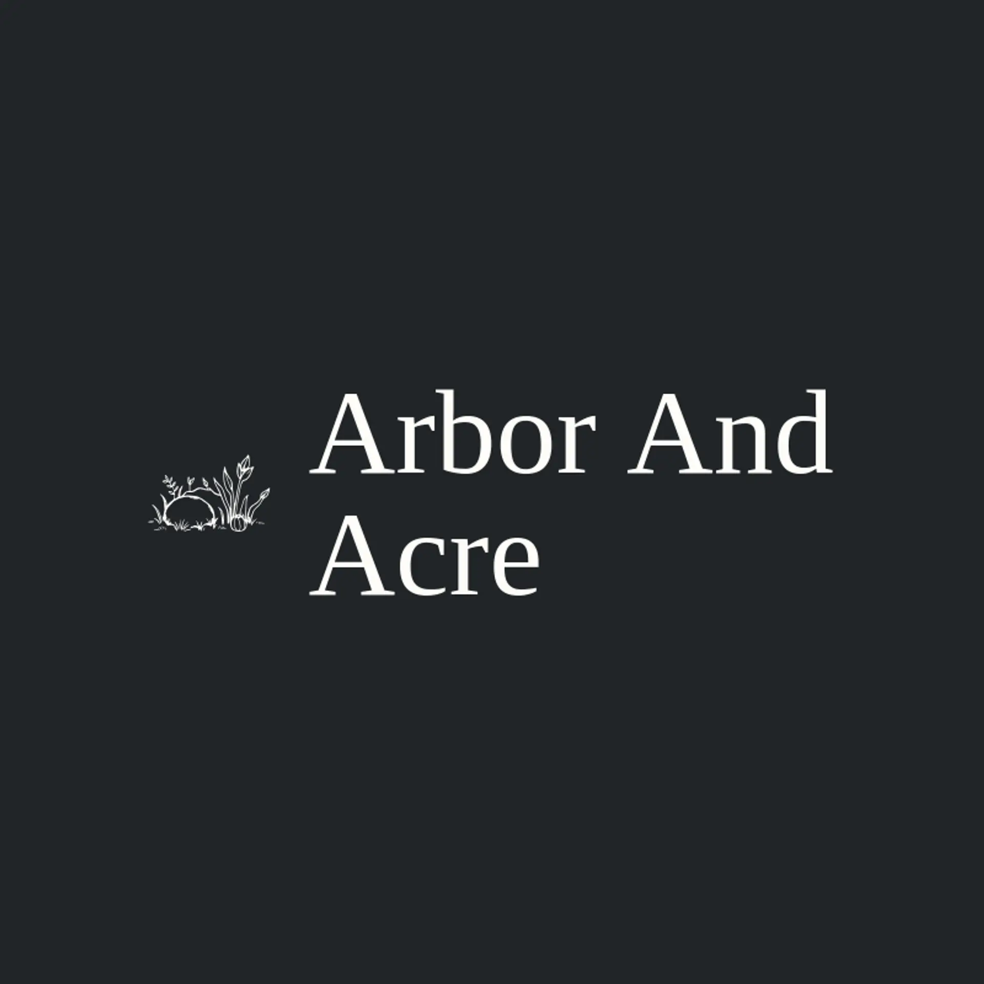 Arbor and Acre logo for vine