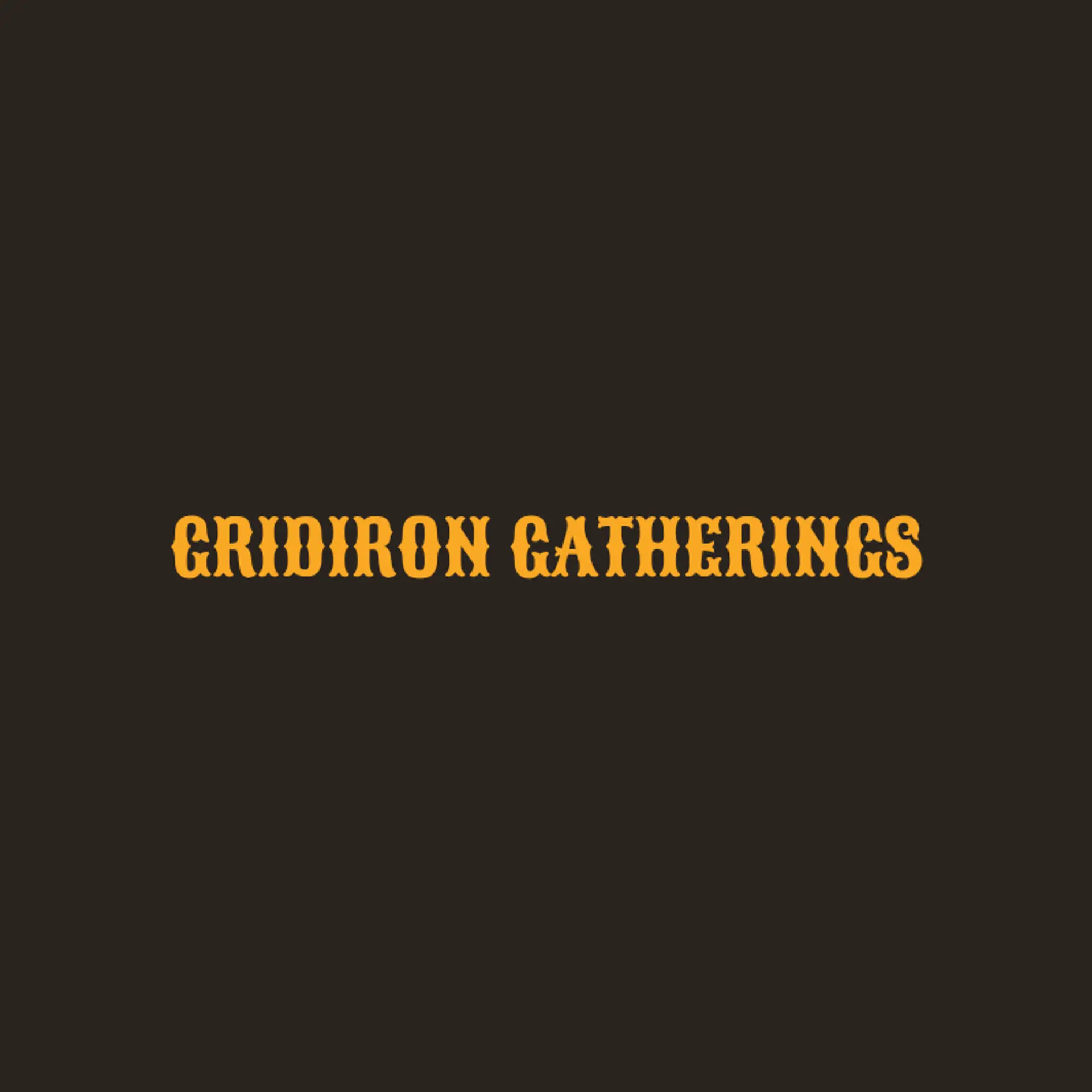 Gridiron Gatherings logo for sports bar