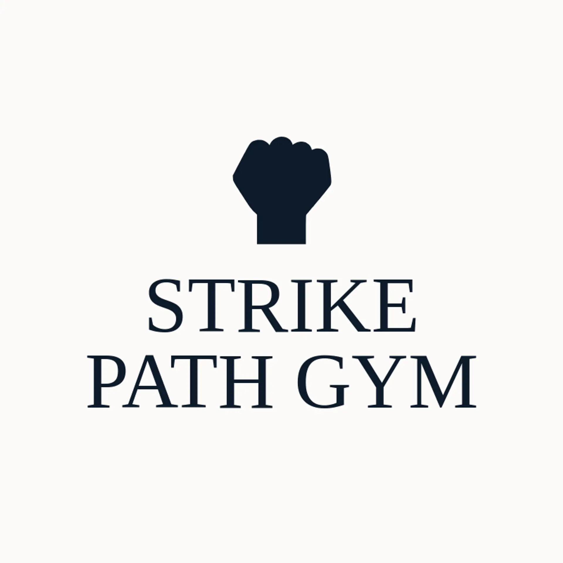 Strike Path Gym logo for fight
