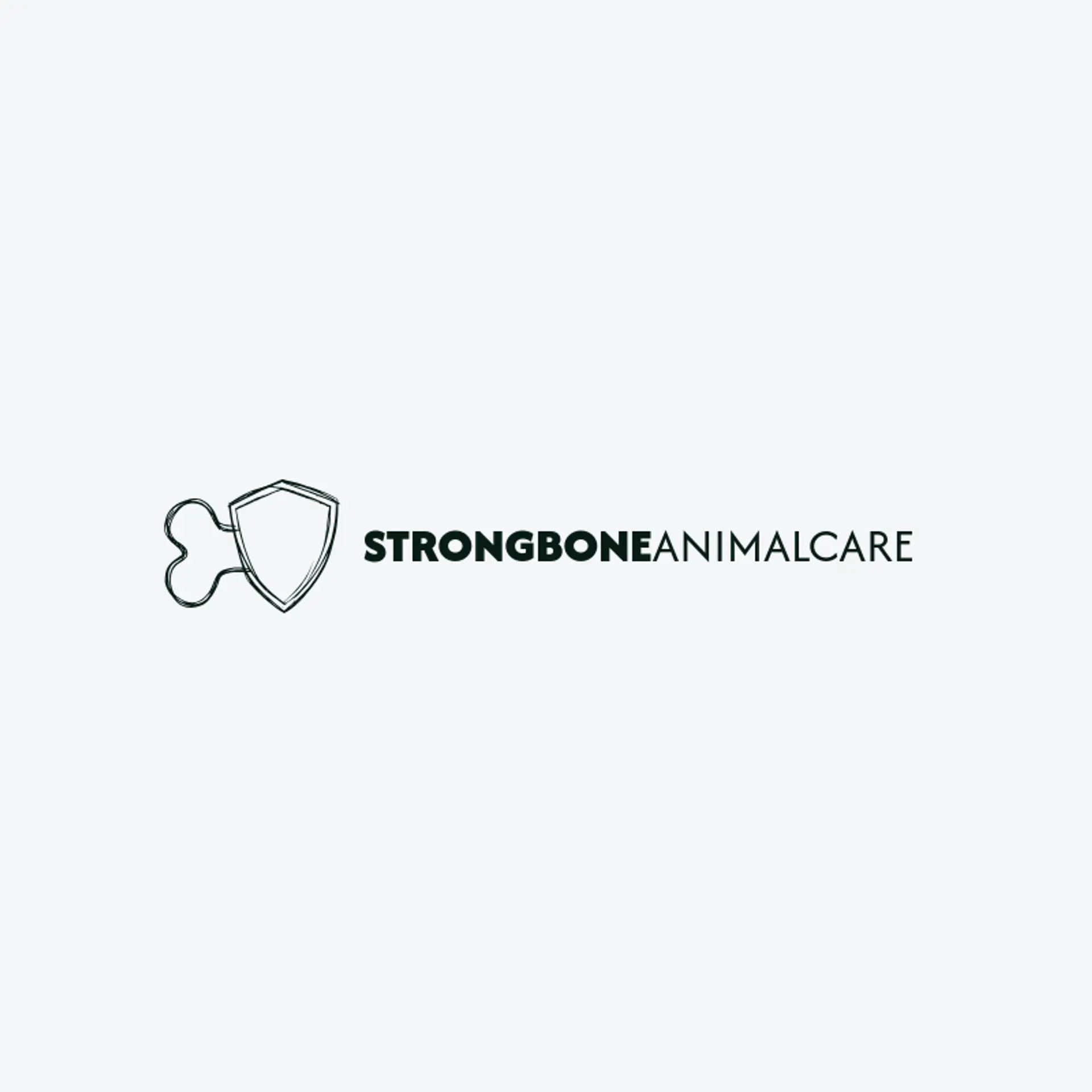 Strongbone Animal Care logo for veterinary