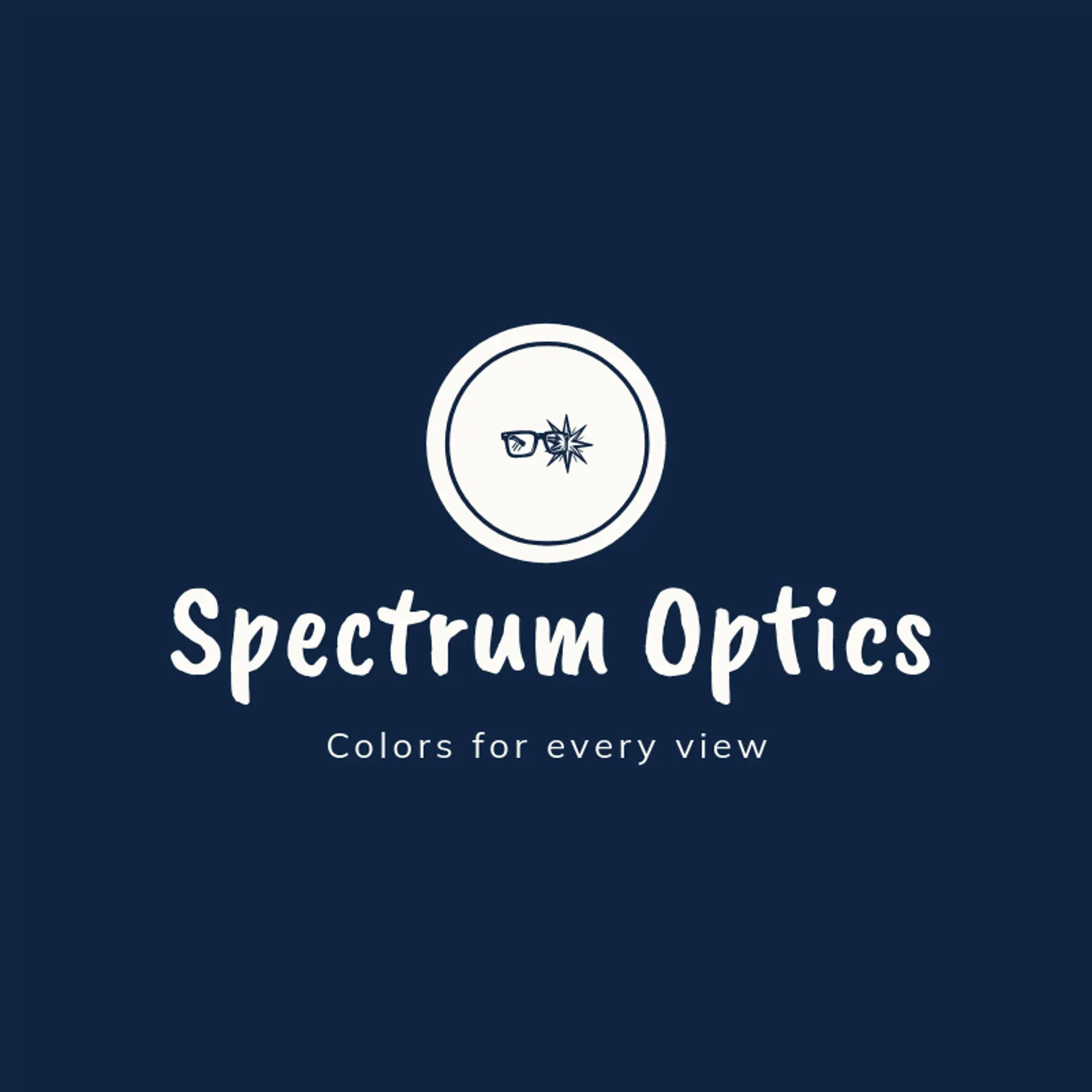 Spectrum Optics logo for glasses