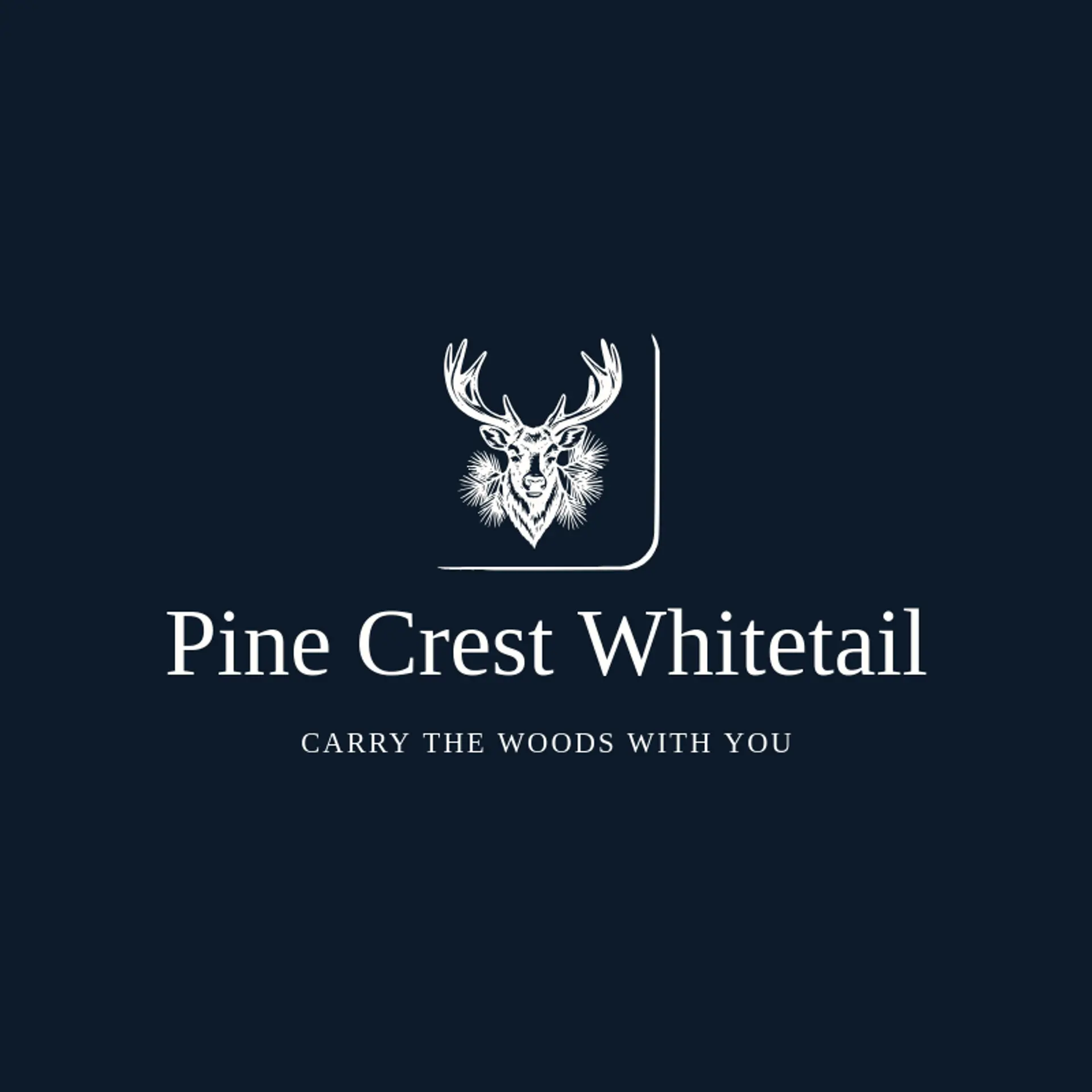 Pine Crest Whitetail logo for deer hunting