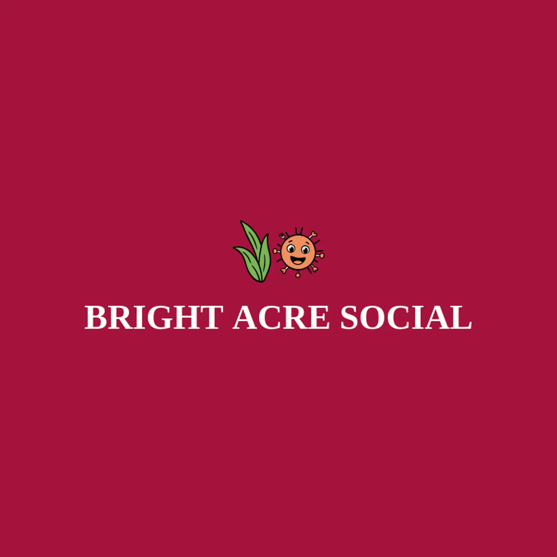 Bright Acre Social logo for grass