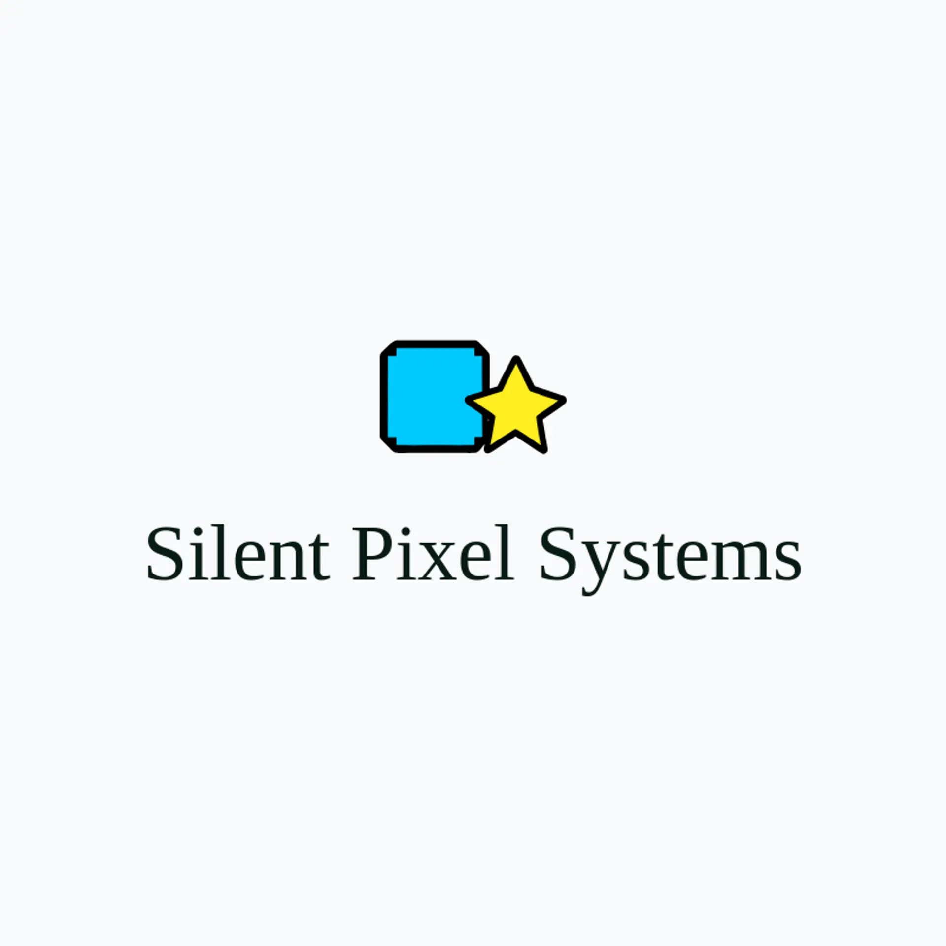 Silent Pixel Systems logo for cyber