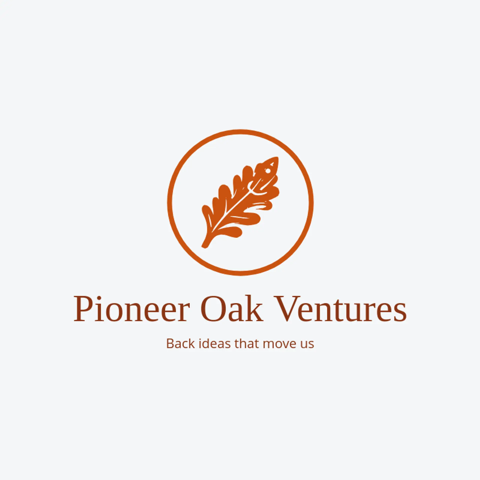 Pioneer Oak Ventures logo for investment