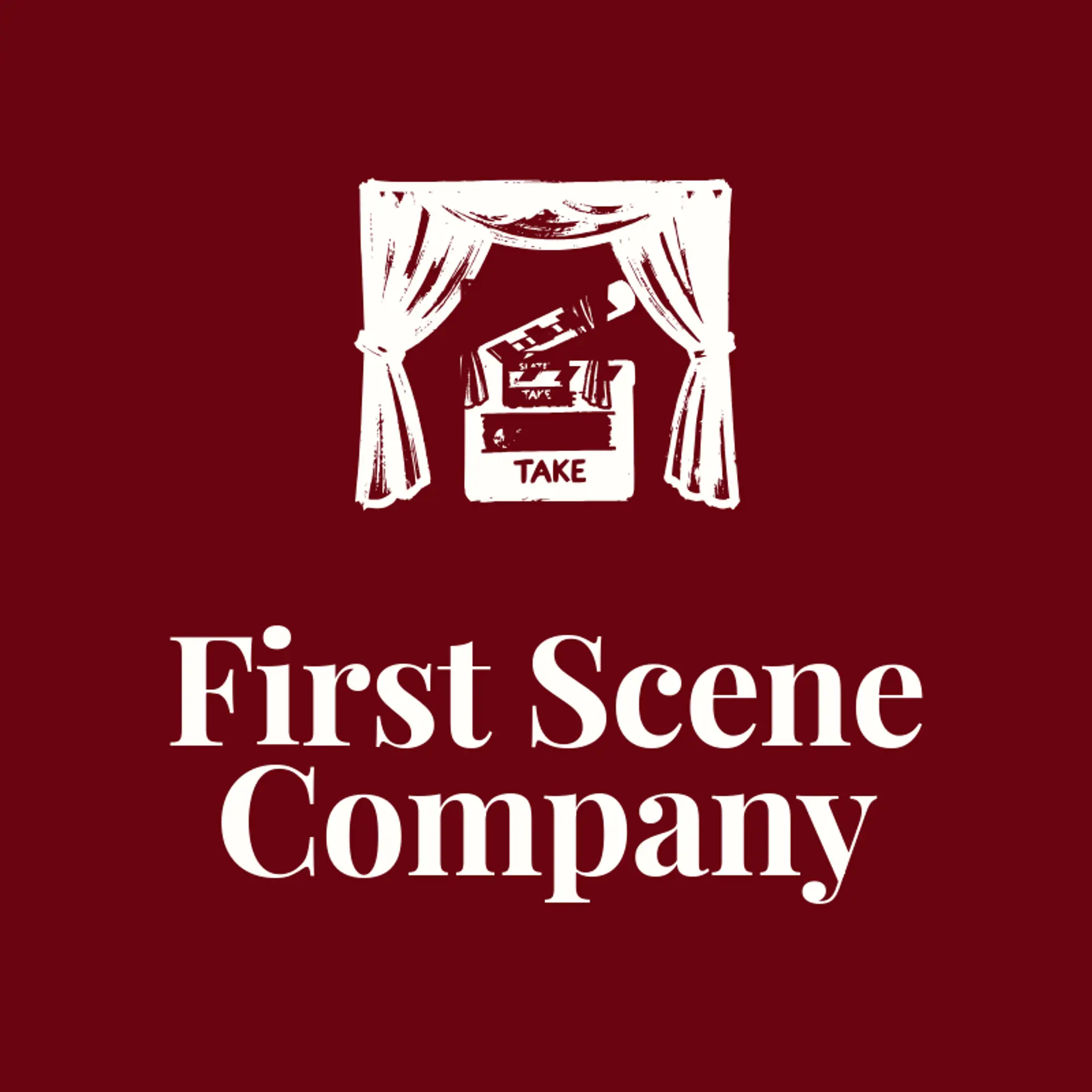 First Scene Company logo for drama