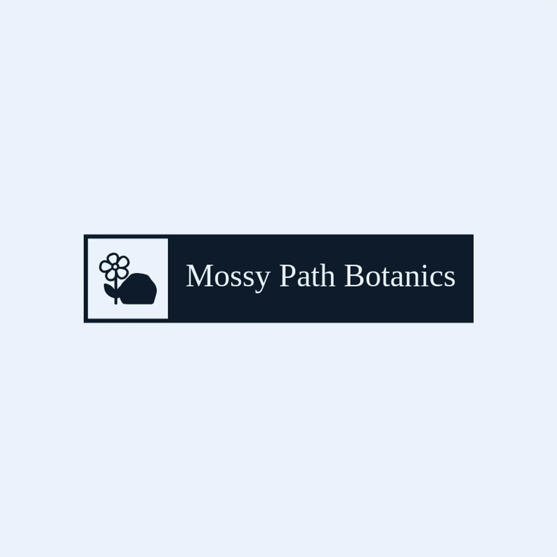 Mossy Path Botanics logo for wildflower