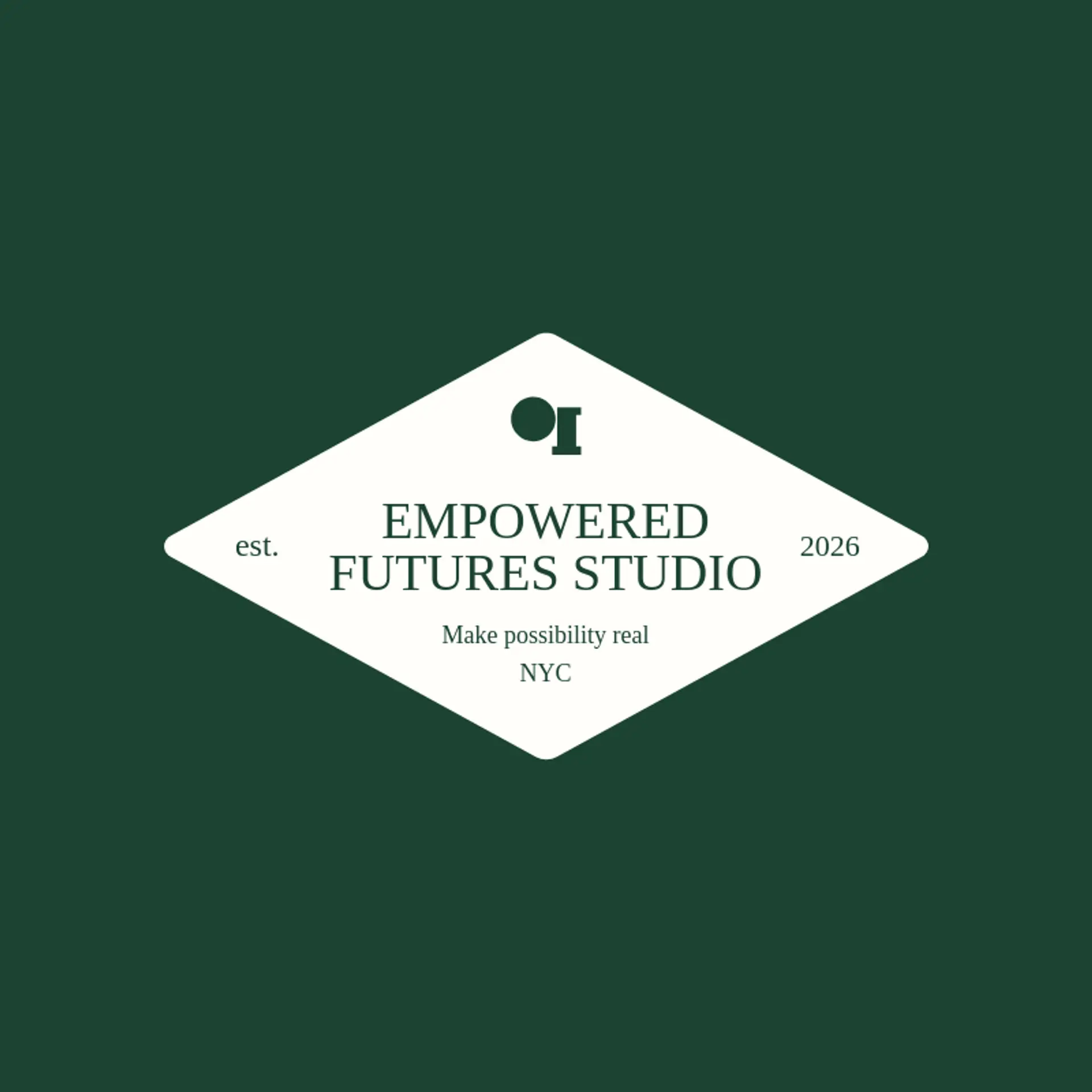 Empowered Futures Studio logo for empowerment