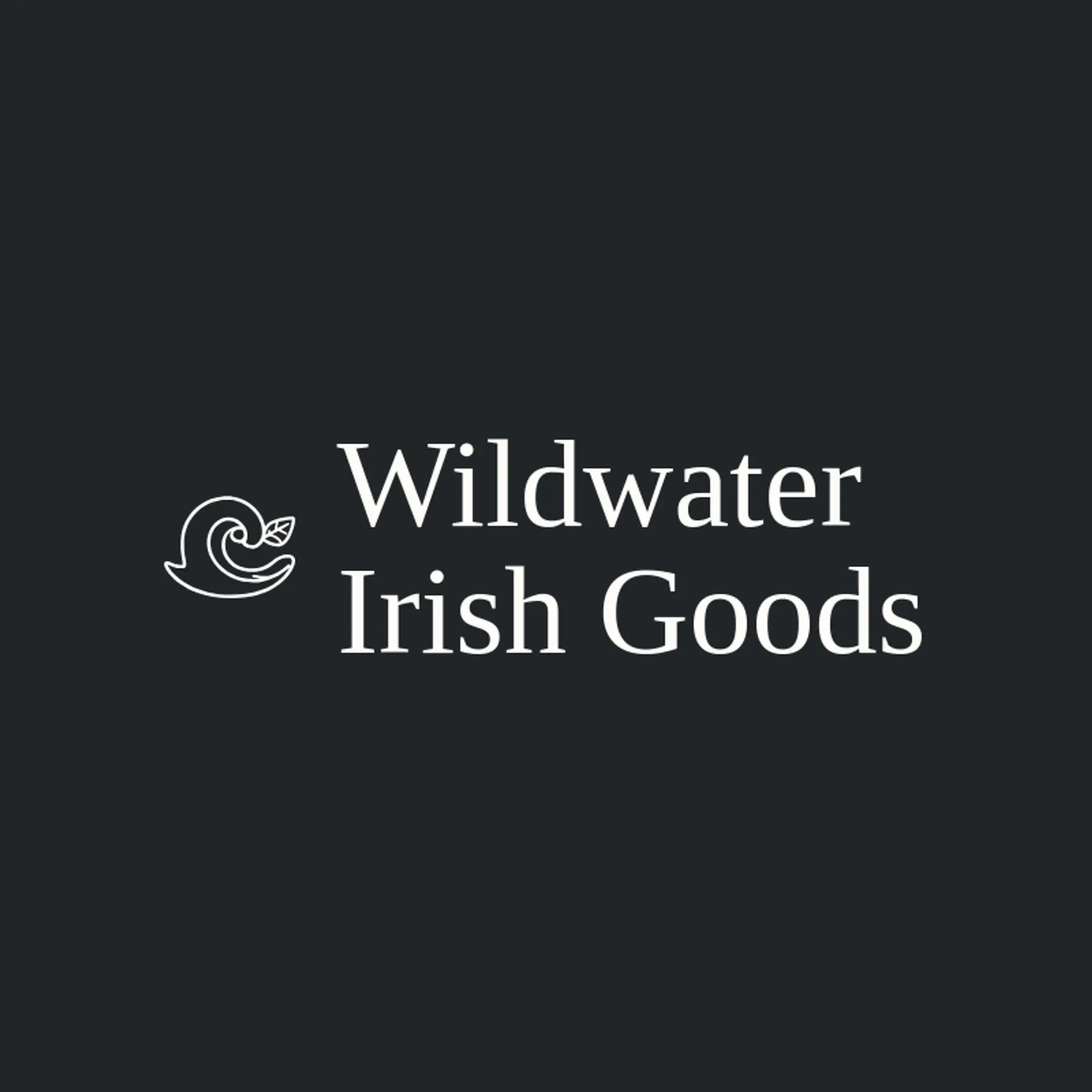 Wildwater Irish Goods logo for irish